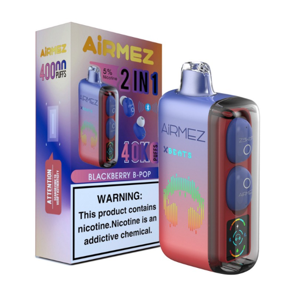 AirMez X-Beats 40,000 Puffs Disposable Vape 20mL 5 Pack、mySite、zt4zffjzw
