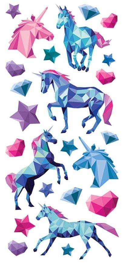  Puffy Stickers - Unicorns、mySite、ghnorth