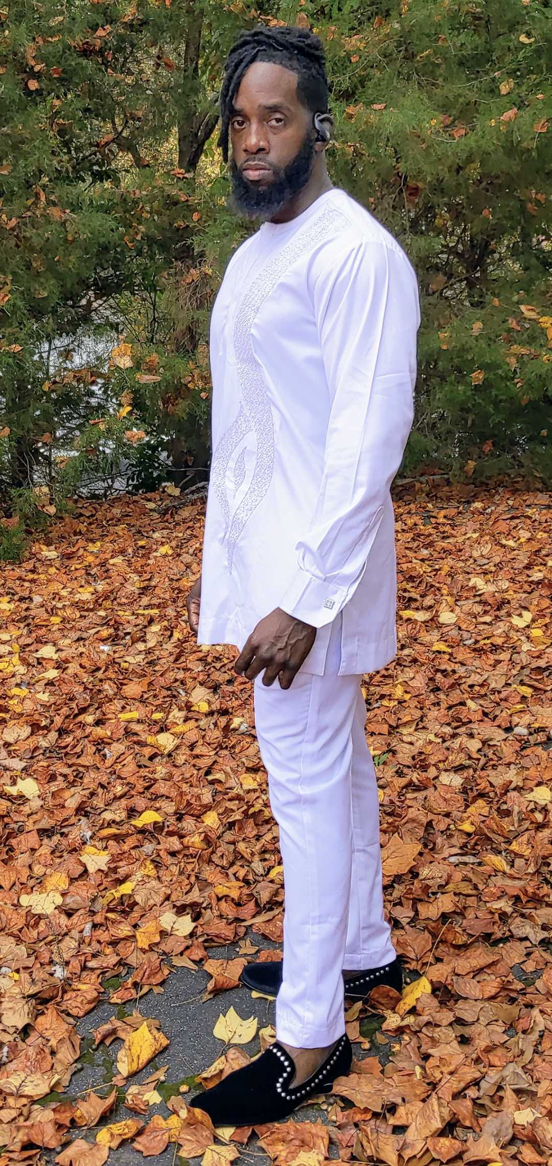 Babanla African Senator Dashiki Top and Pant-DPXBLP20、mySite、solidvoid