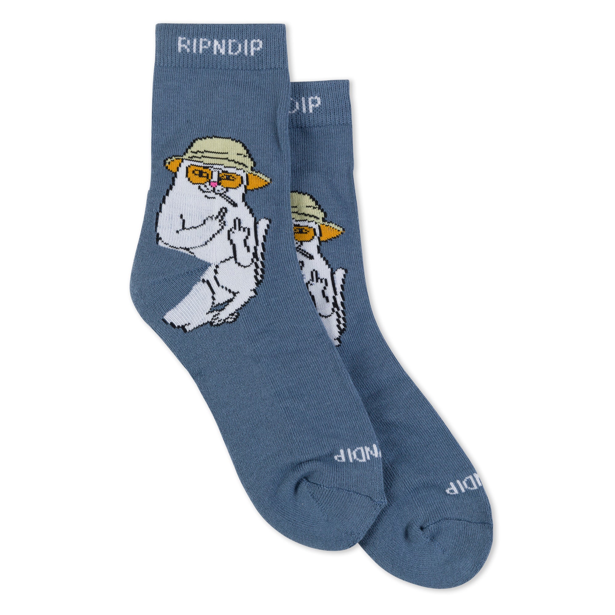  Nermal S Thompson Mid Socks (Dark Slate)、mySite、merchandisen