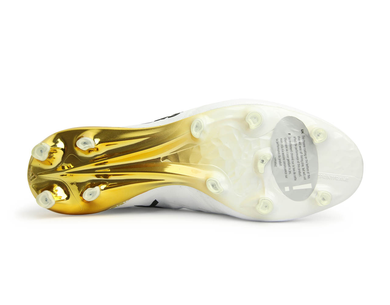 adidas Men's X 16+ PURECHAOS FG White/Core Black/Gold Metalic、mySite、bottomscart
