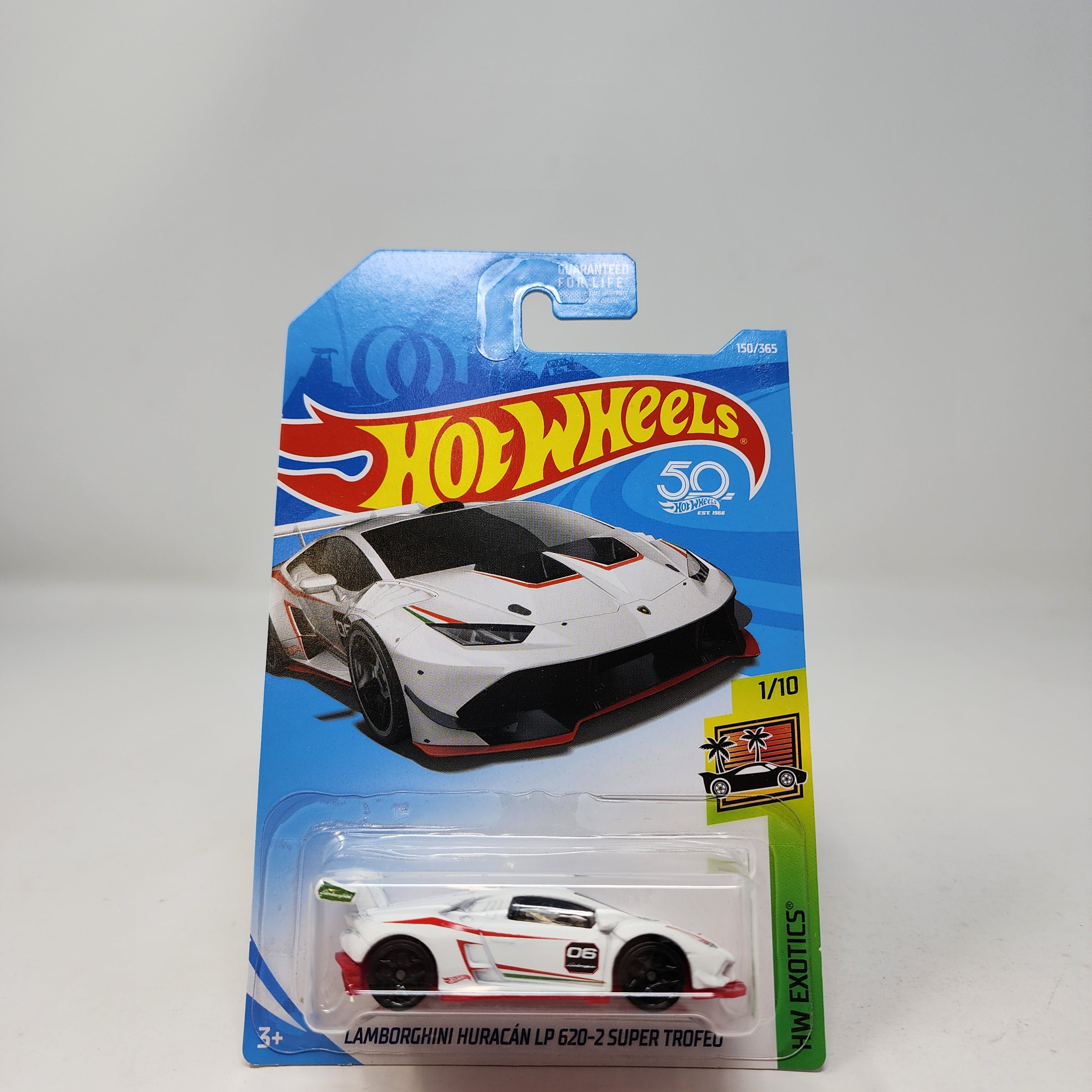 Lamborghini Huracan LP 620-2 Trofeo #150 * White * Hot Wheels 2018、mySite、hgirdovlk