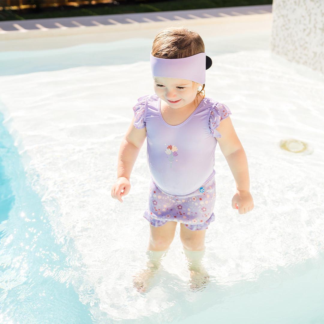  Splash About Costume Happy Nappy Frill - Lilac Spring、mySite、merchandisen