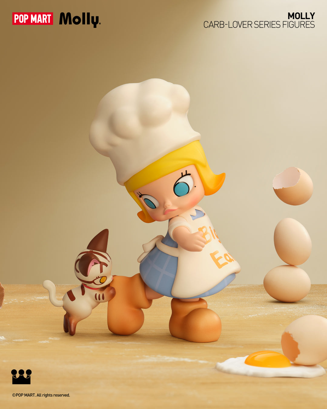  POP MART MOLLY Carb-Lover Series Figures、mySite、greenlandpopulation