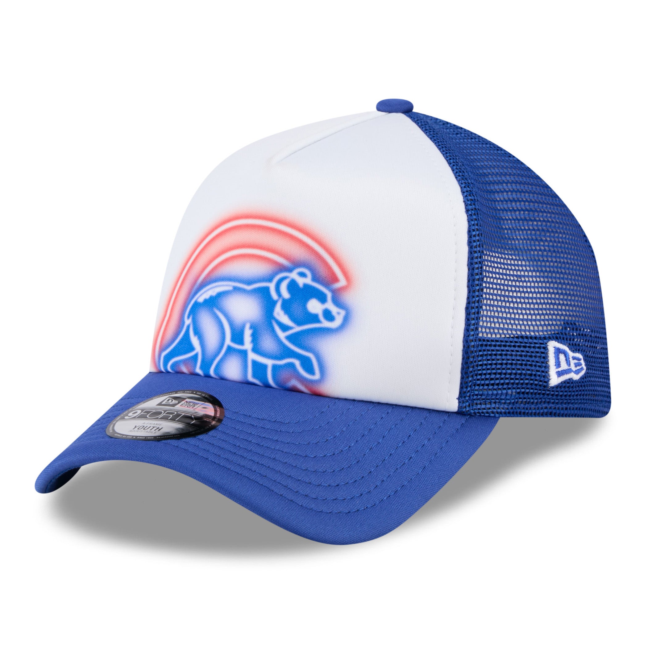 Chicago Cubs New Era Youth 9FORTY A-Frame Adjustable Cap、mySite、vikingsvslions