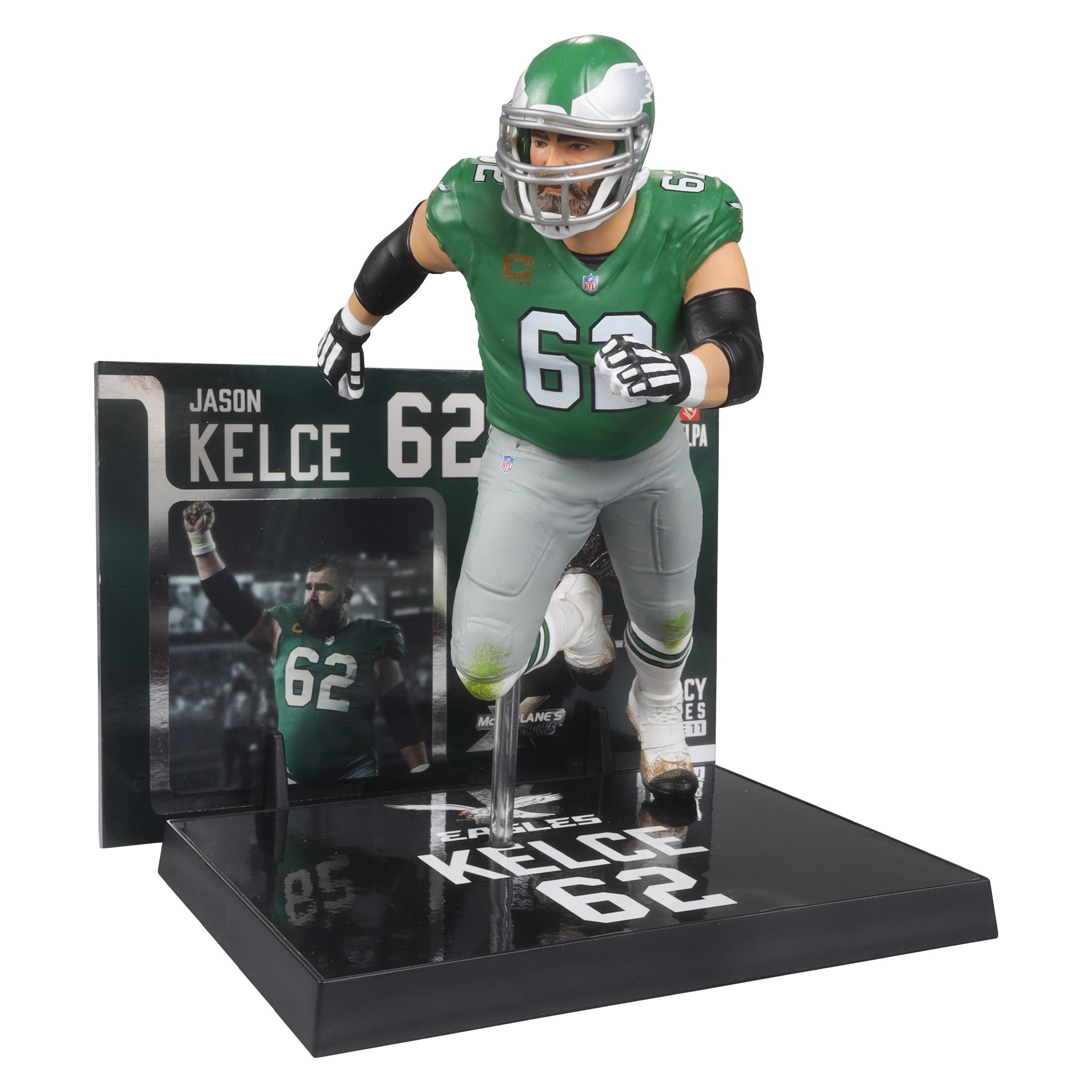 McFarlane's SportsPicks Jason Kelce (Philadelphia Eagles)、mySite、hgirdovlk