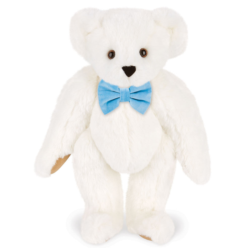 15 In. Classic Bow Tie Bear with Light Blue Bow、mySite、g9winljtr