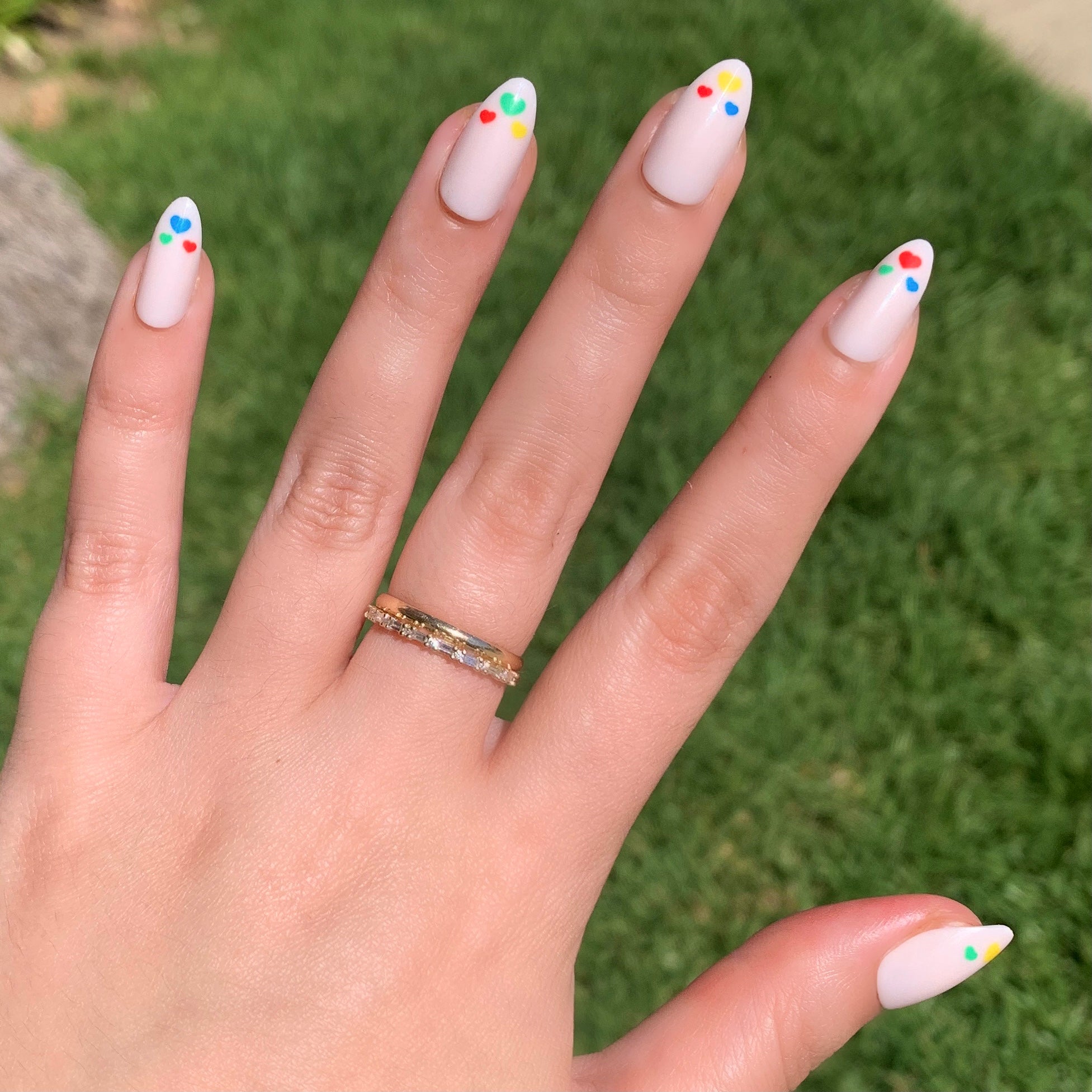 Rainbow Love | Almond | Medium、mySite、solidvoid