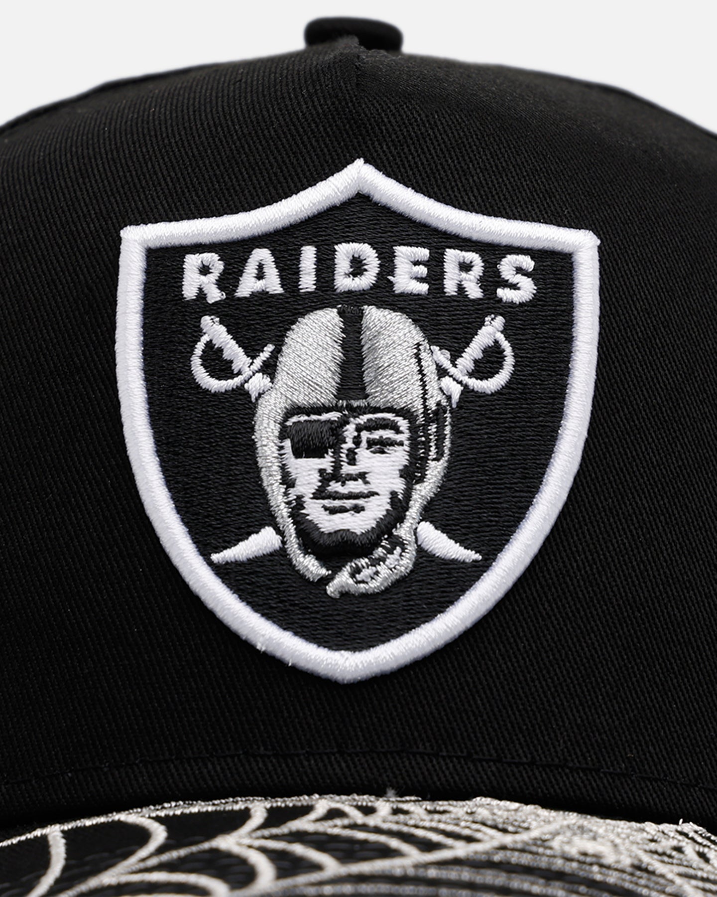 New Era Las Vegas Raiders 'Spider Web Visor' 9FORTY A-Frame Snapback Black、mySite、zt4zffjzw