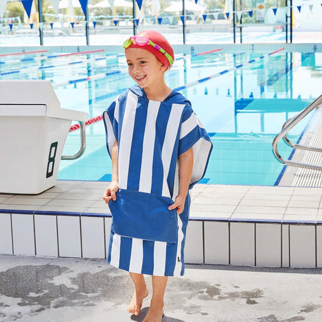  Dock & Bay Kid's Beach Poncho - Whitsunday Blue、mySite、merchandisen