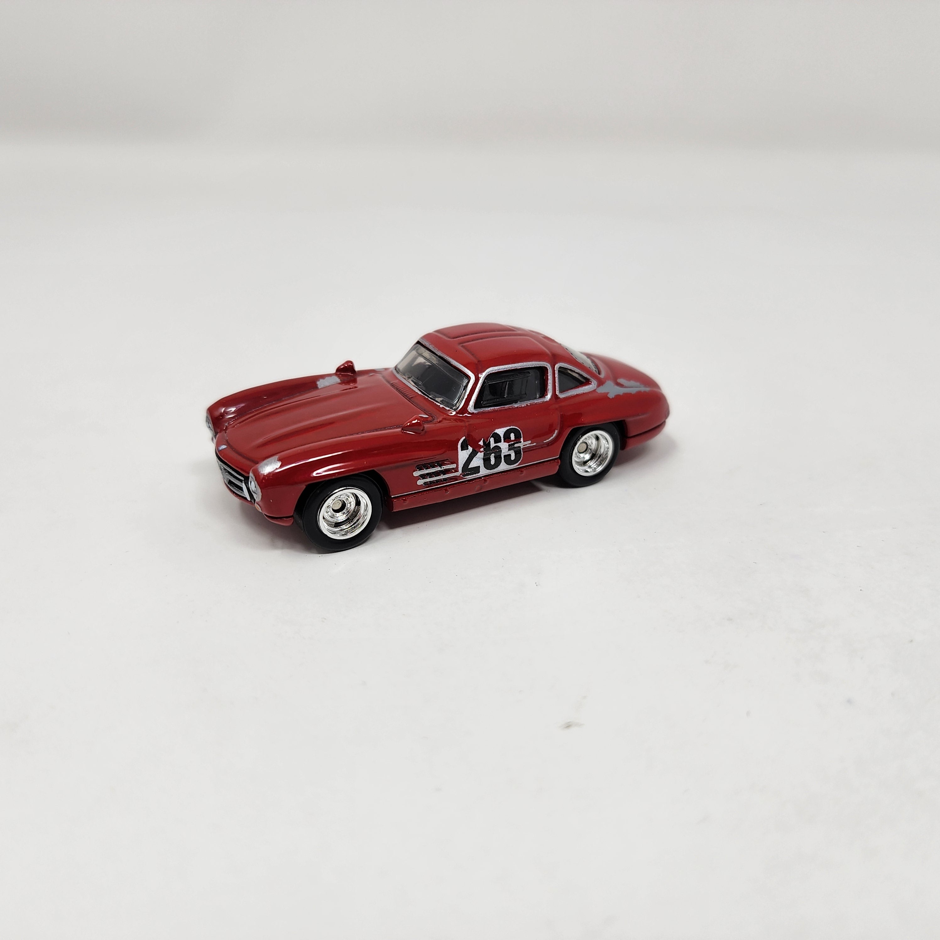 Mercedes-Benz 300SL * RED * 1:64 scale Loose Diecast Hot Wheels Jay Leno、mySite、hgirdovlk