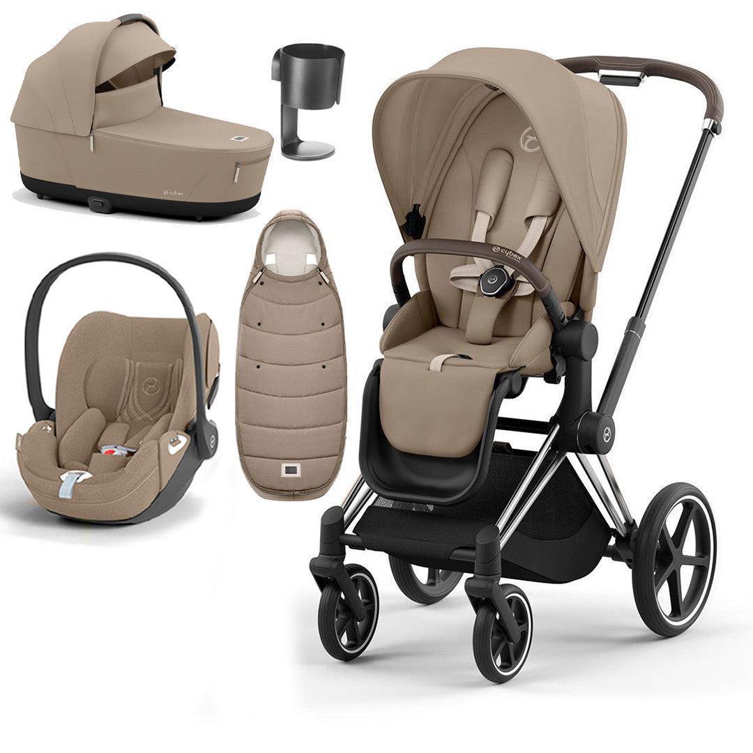  CYBEX Priam Cloud T Ultimate Travel System - Cozy Beige、mySite、merchandisen