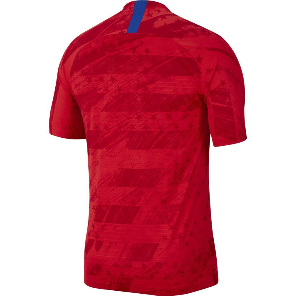 Nike Men's USA 19/20 Authentic Away Jersey Speed Red/Bright Blue、mySite、noshort