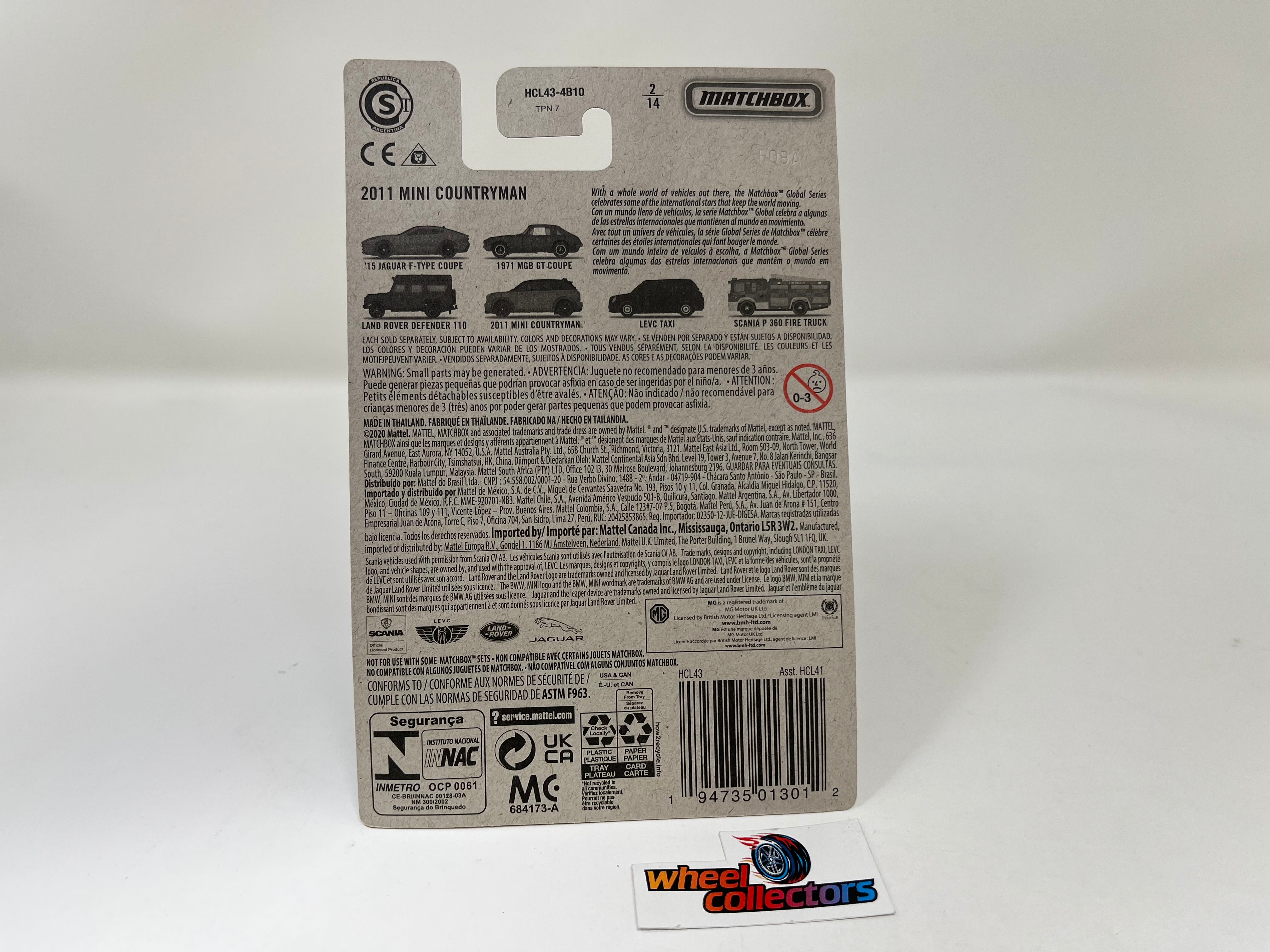 2011 Mini Countryman #2 * Matchbox Global Series、mySite、hgirdovlk