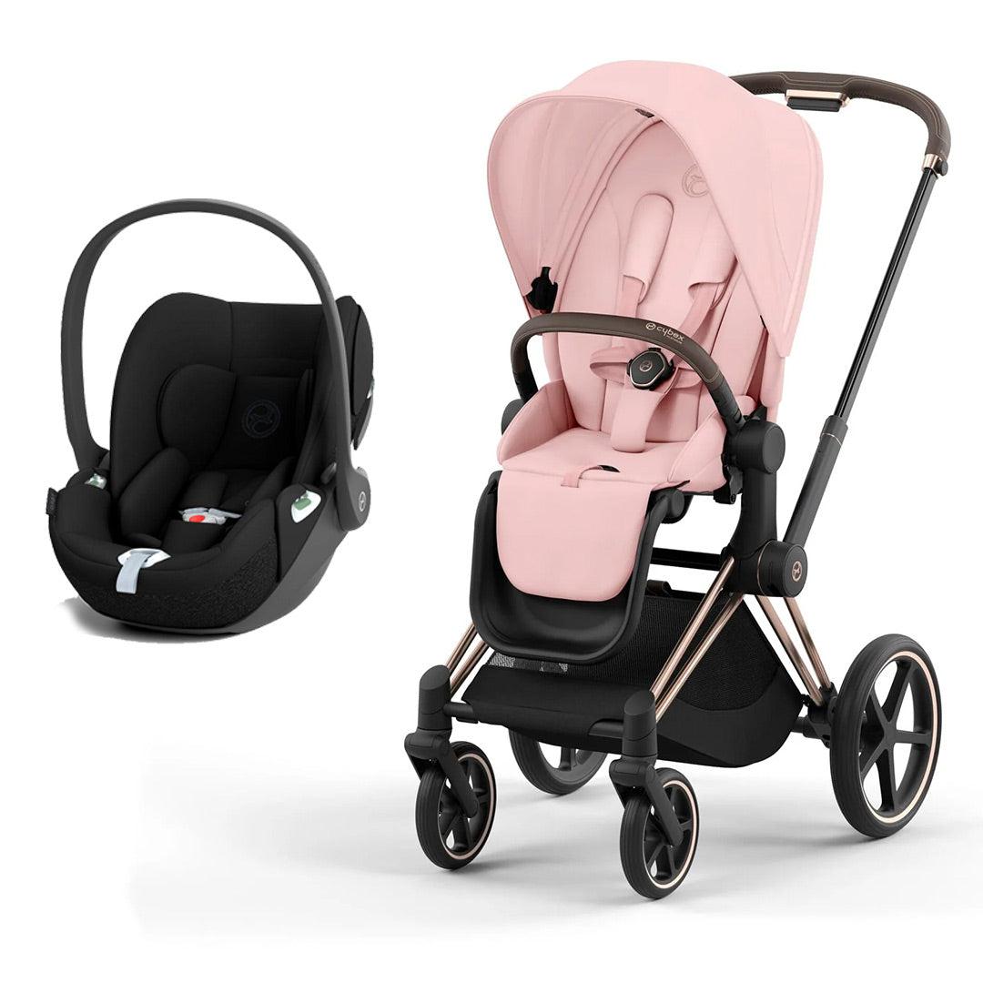  CYBEX Priam Cloud T Travel System - Peach Pink、mySite、merchandisen