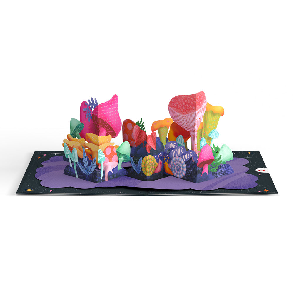 Together We are Magic Mushrooms Pop-Up Card、mySite、solidvoid