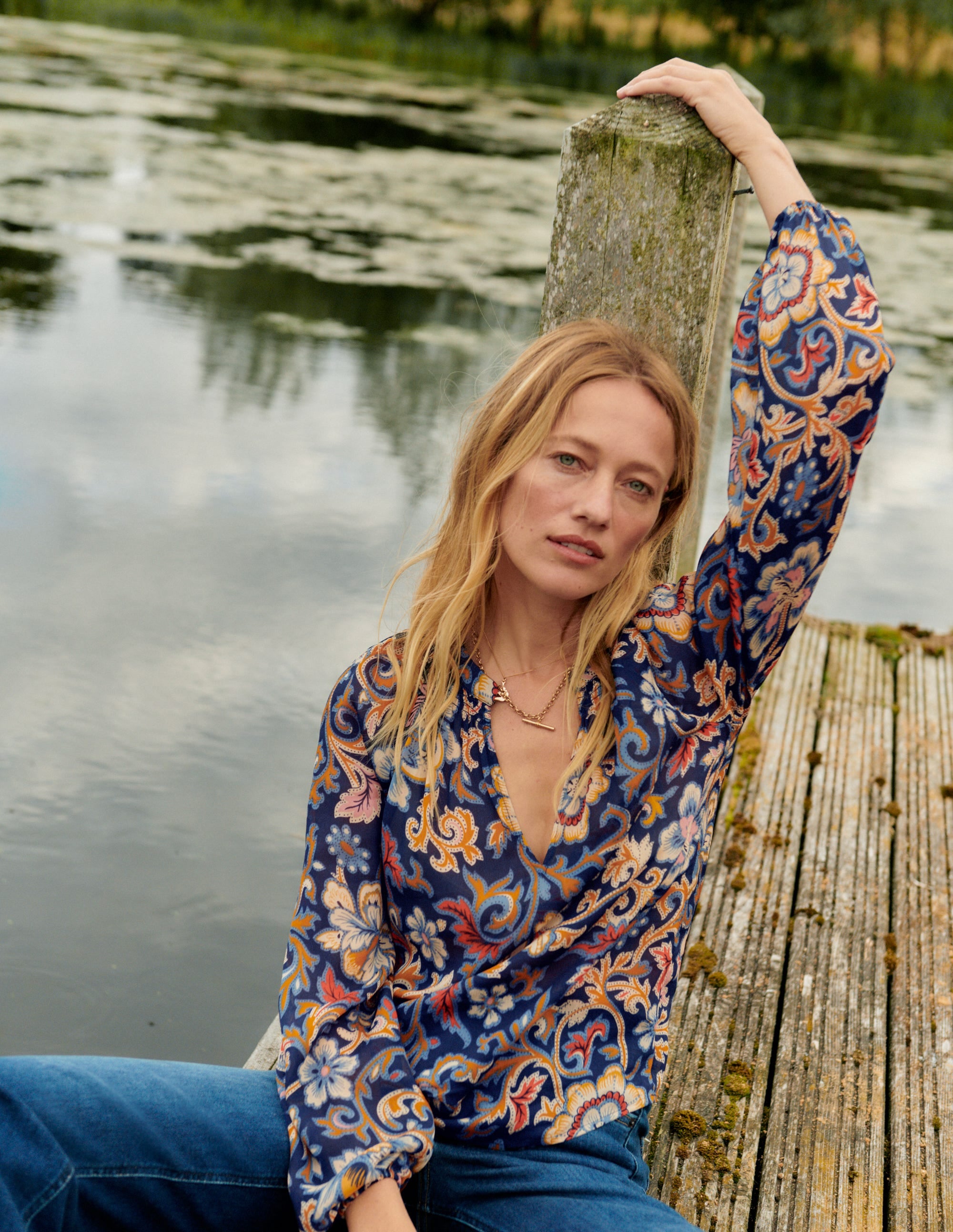  Grace Top-Multi, Botanical Lawn、mySite、ashleygrahame