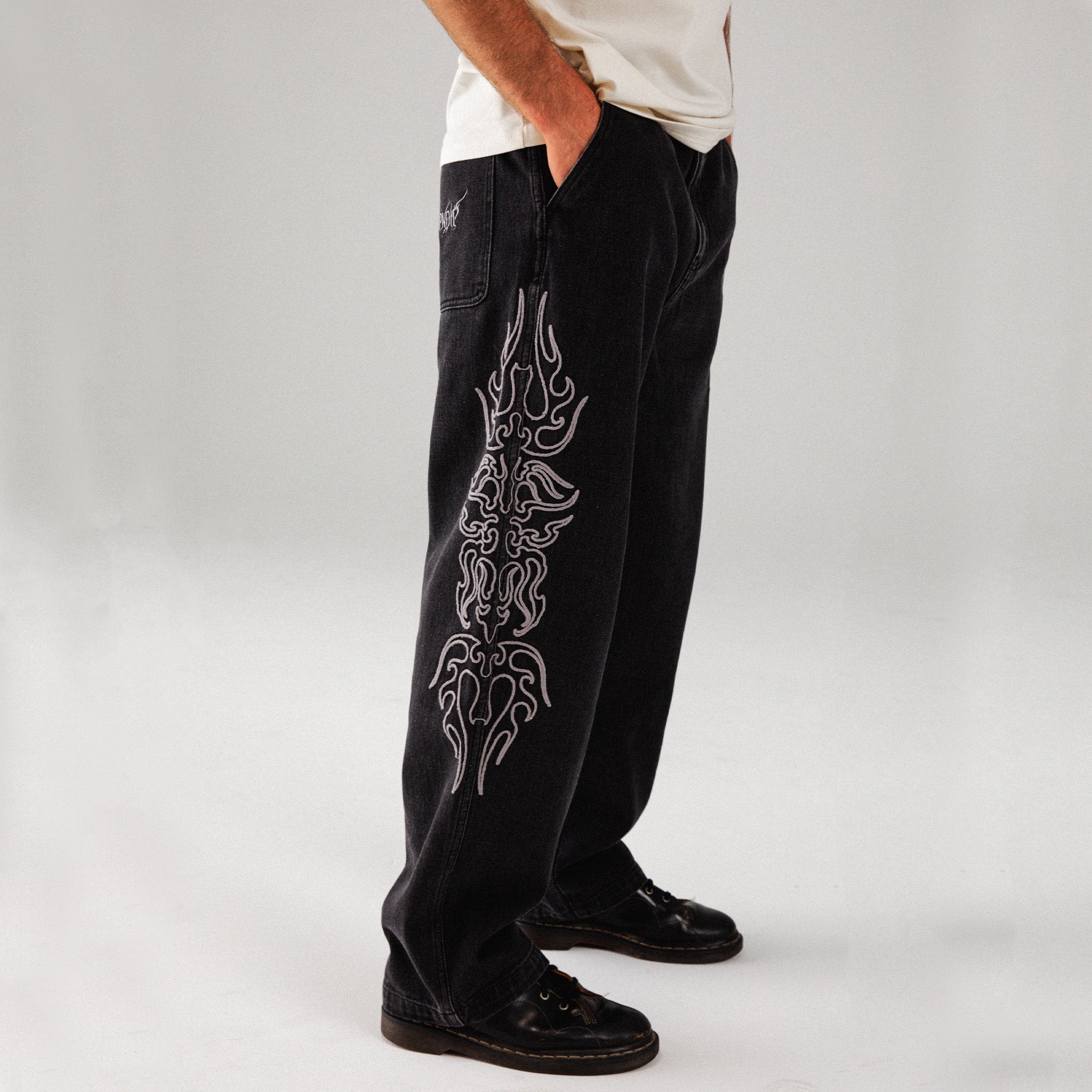 Volt Denim Pants (Black)、mySite、merchandisen