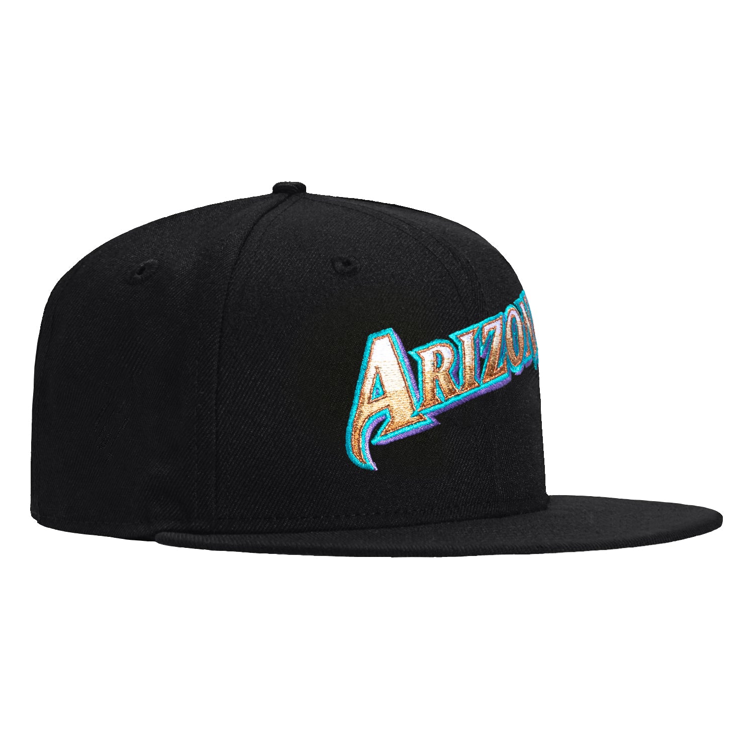 New Era 59Fifty Gradient Logo Arizona Diamondbacks Script Hat - Black、mySite、vikingsvslions
