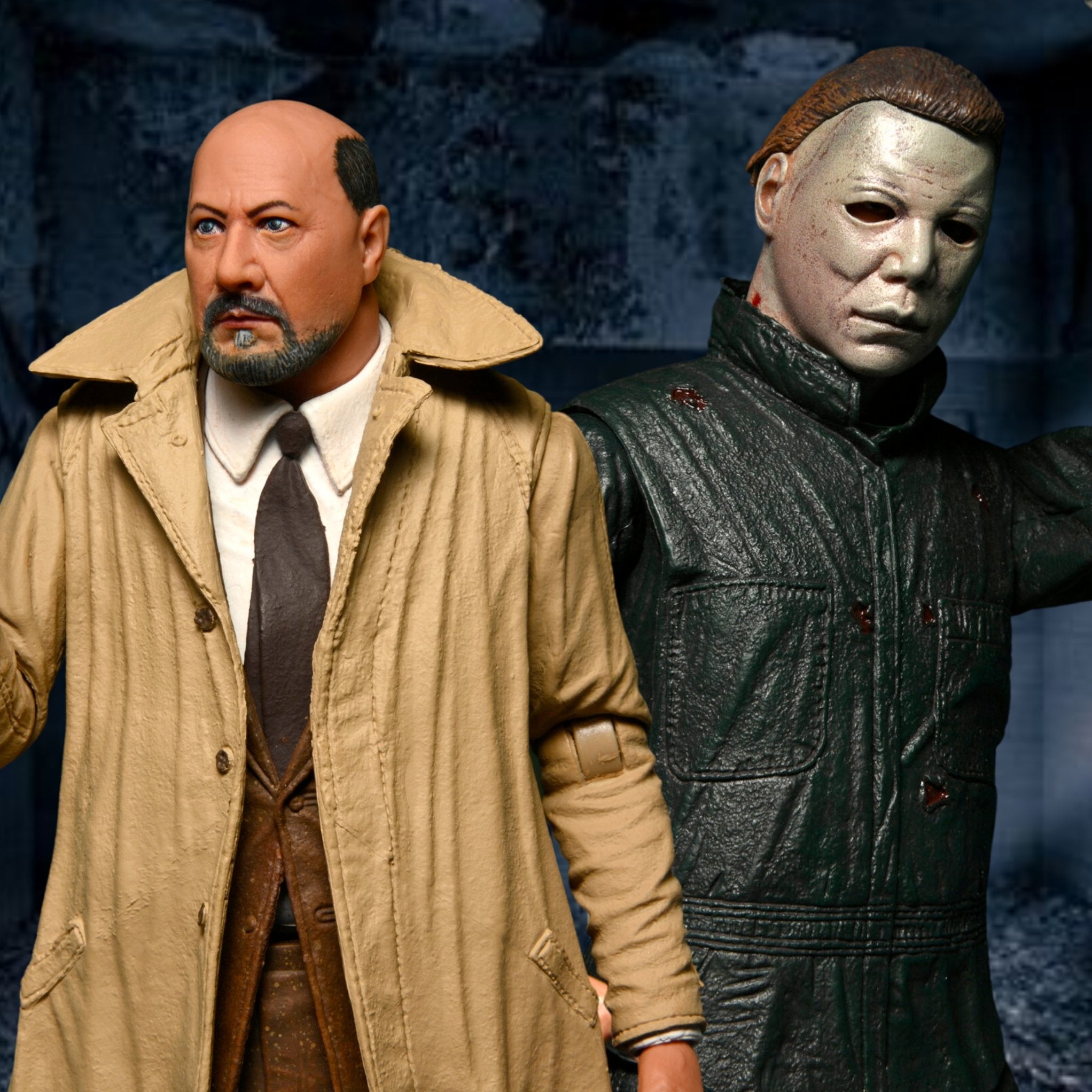 NECA Halloween Michael Myers & Dr Loomis 2-Pack、mySite、hgirdovlk