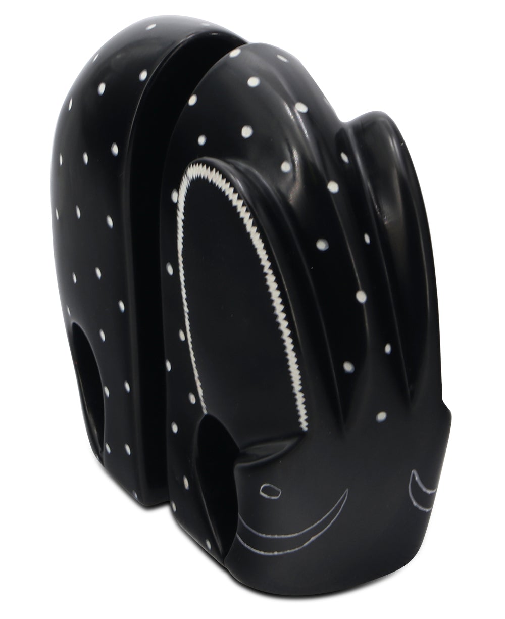 Black Kisii Elephant Soapstone Bookends、mySite、topwebapps