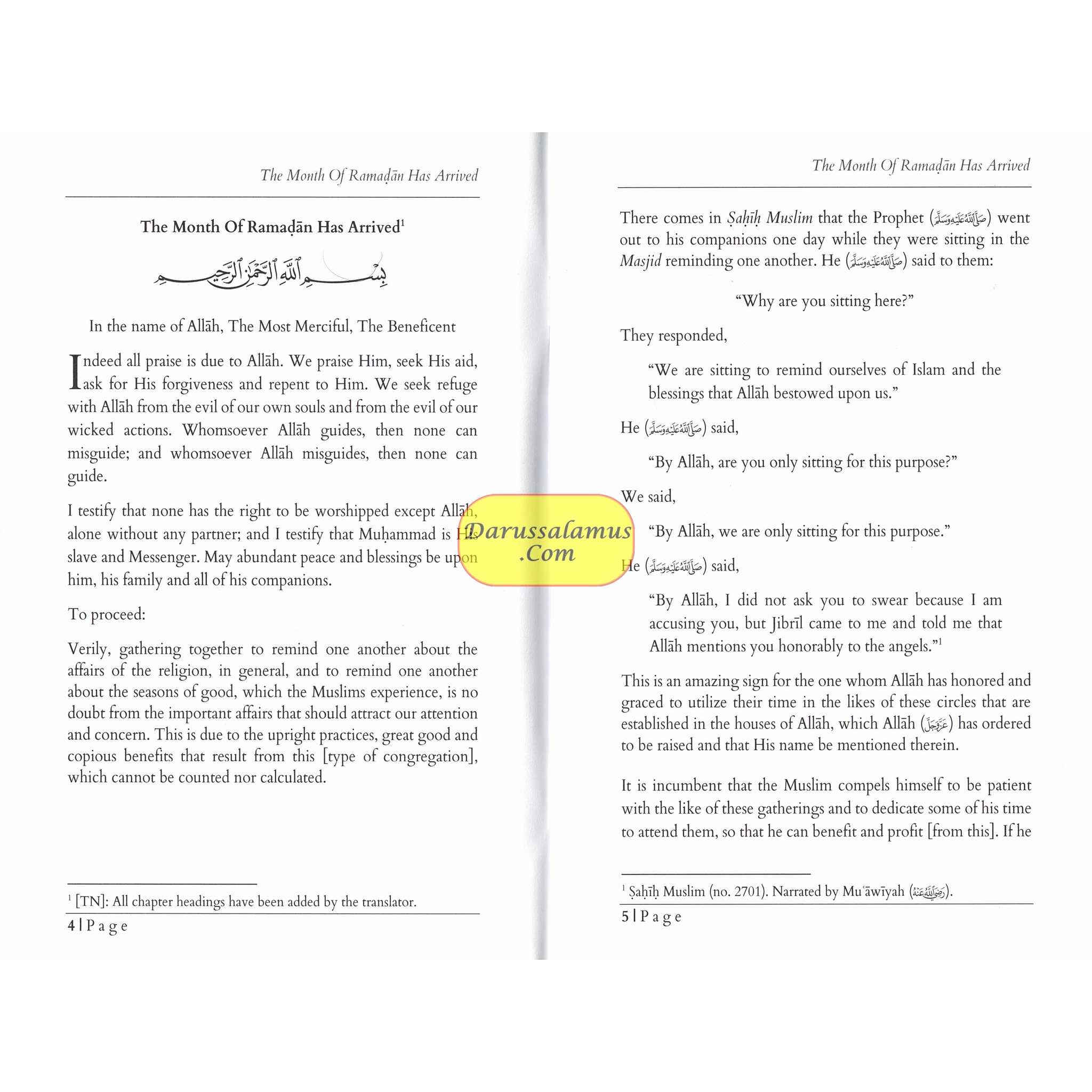 Ramadan Has Arrived By Shaykh Abd Al-Razzaq Ibn Abd Al Muhsin Al-Abbad、mySite、topwebapps