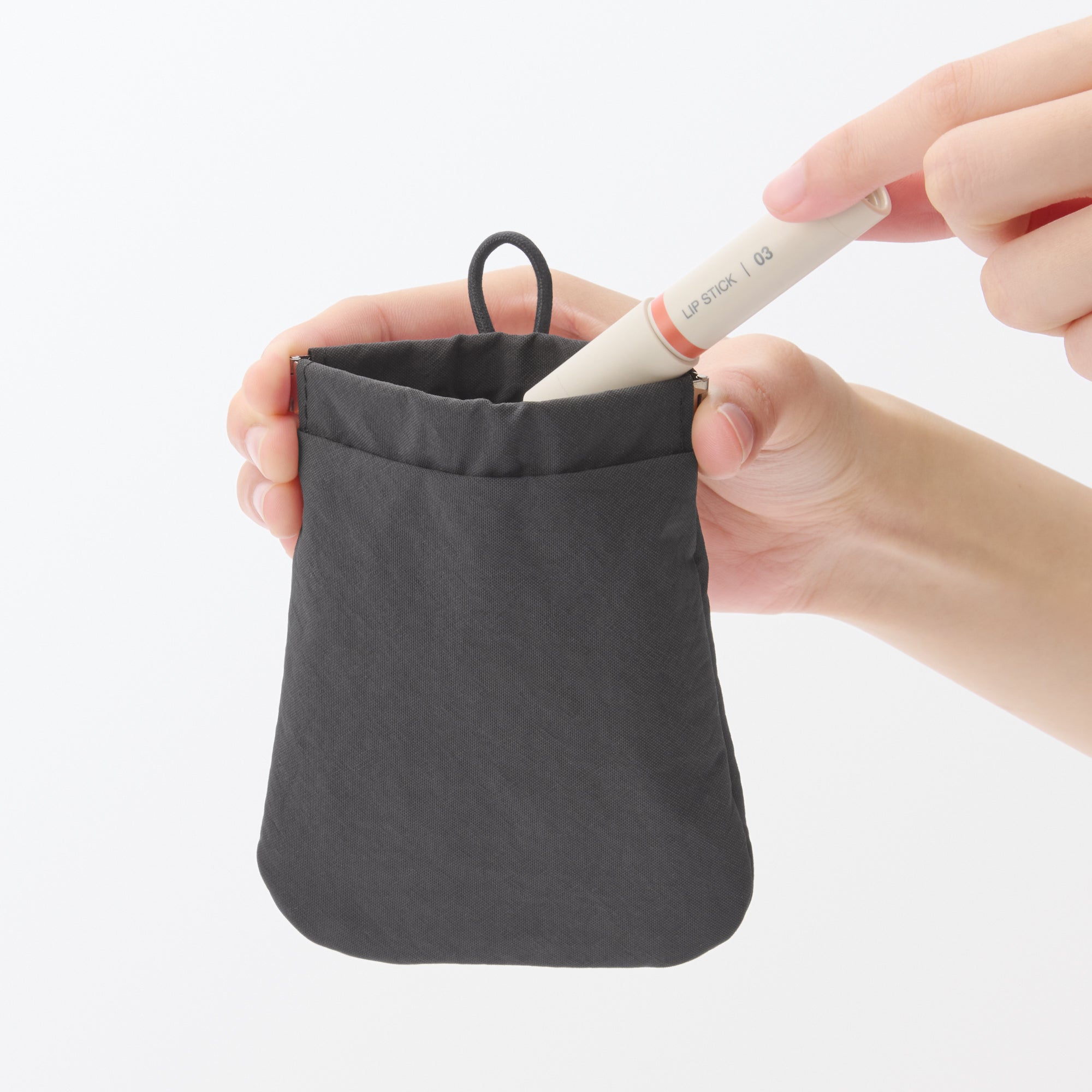  Wrinkled Nylon Self-Closing Flat Pouch - Small、mySite、sugarbowlscore