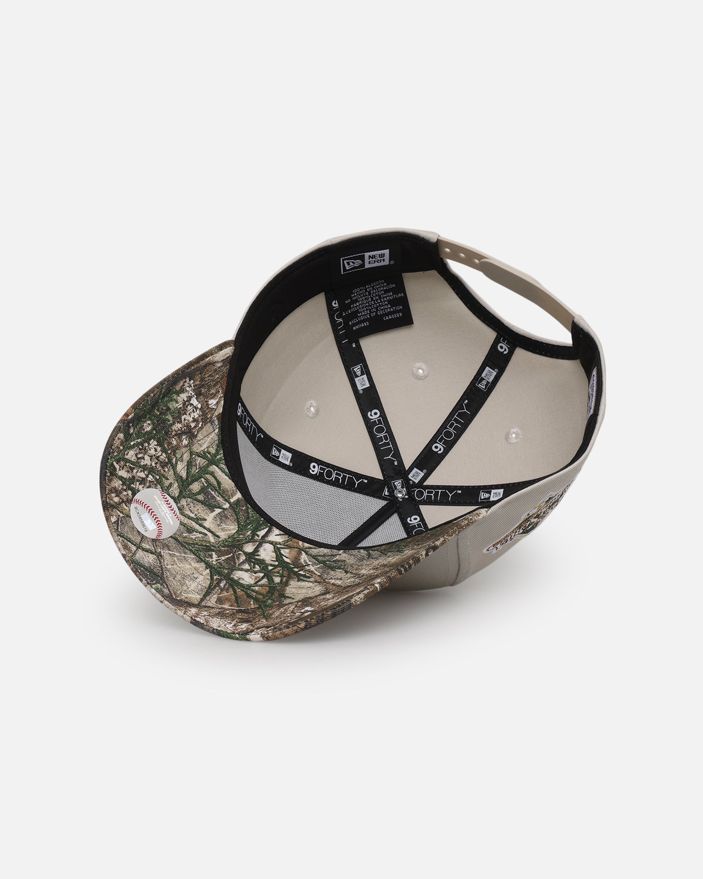 New Era Los Angeles Dodgers 'Real Tree Stone' 9FORTY A-Frame Snapback Stone、mySite、zt4zffjzw