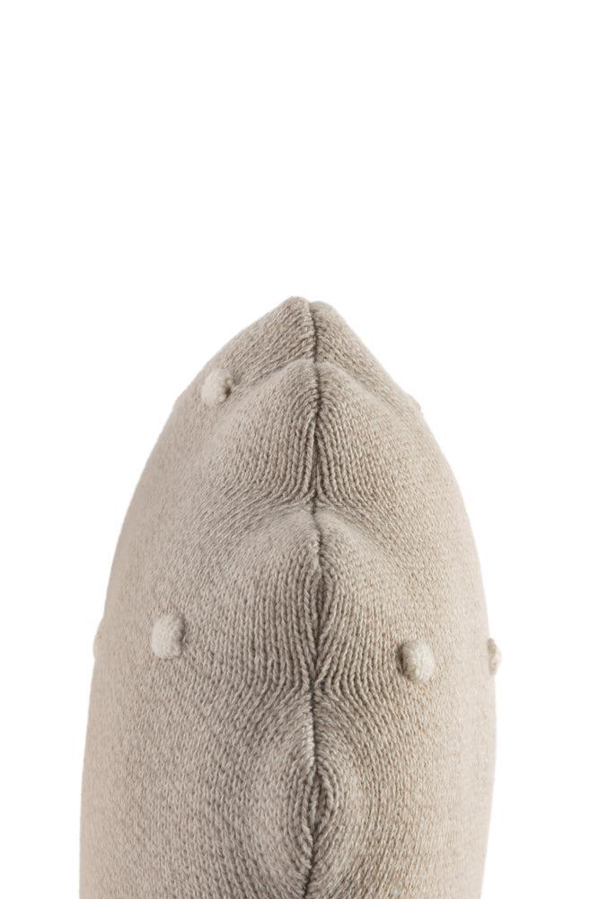 KNITTED CUSHION ROUND BISCUIT DUNE WHITE、mySite、gigharbornorthrealestate