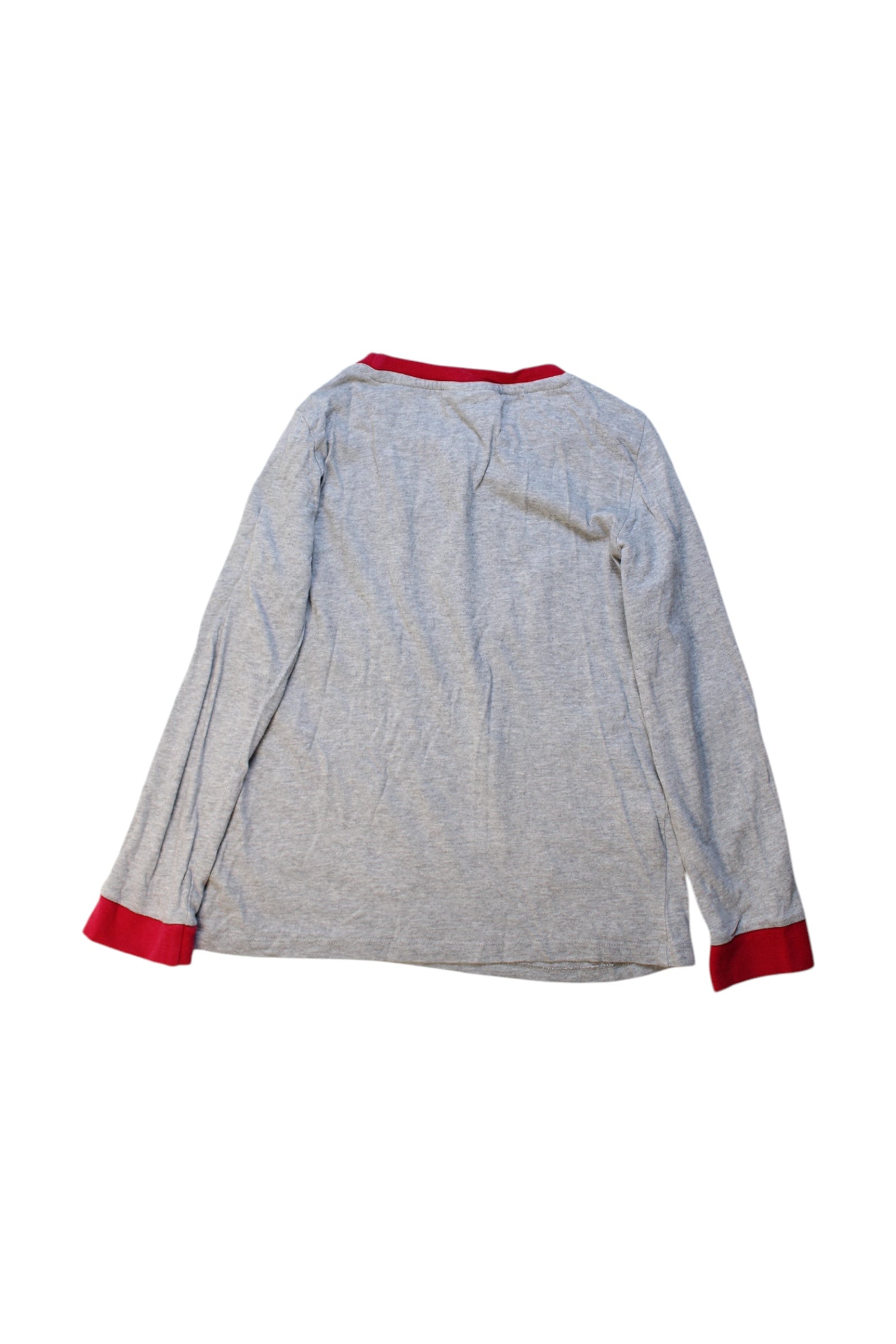 The Little White Company Snowman Long Sleeve Top 7-8Y、mySite、g9winljtr