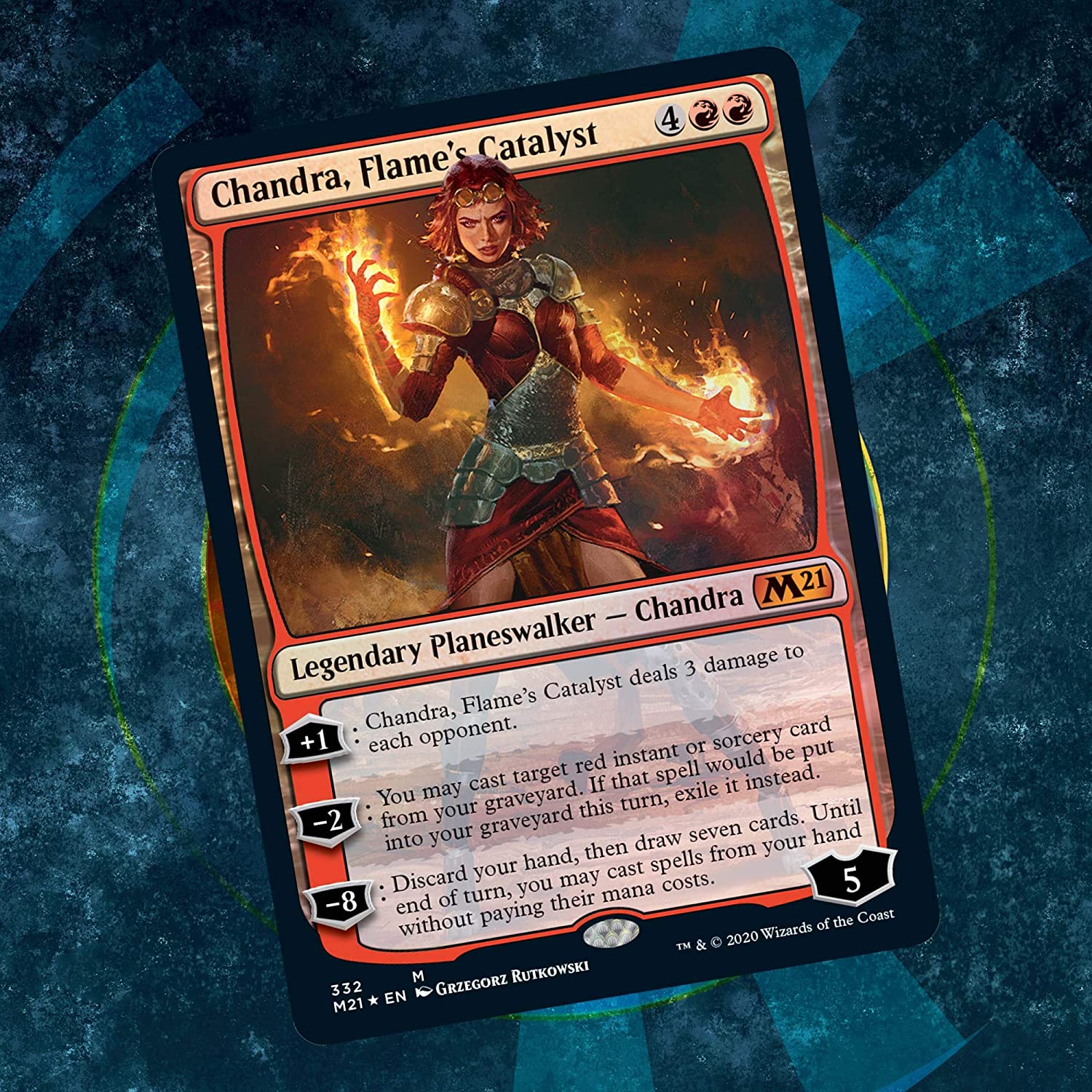 Magic the Gathering: Core 2021 Planeswalker Deck: Chandra、mySite、waistdrama