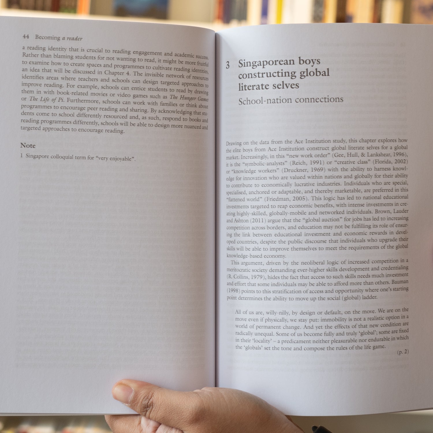 The Space and Practice of Reading: A Case Study of Reading and Social Class in Singapore、mySite、topwebapps