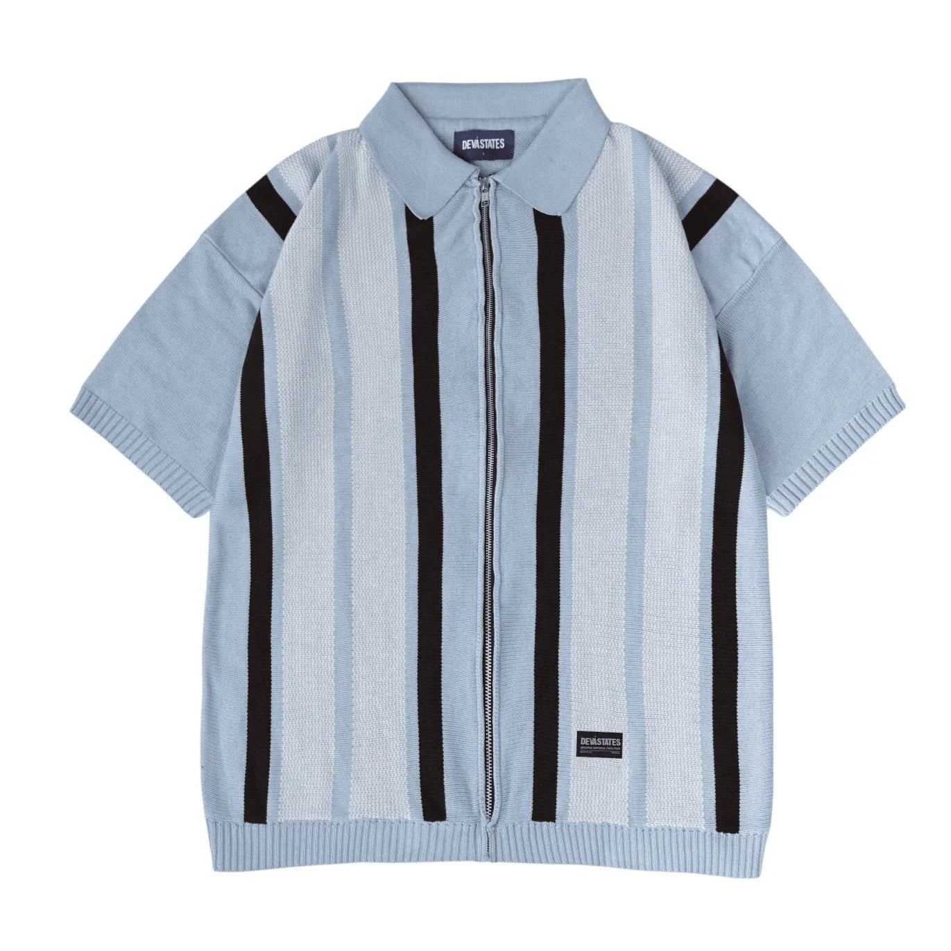 JUNIOR S/S ZIP KNITTED POLO、mySite、zt4zffjzw