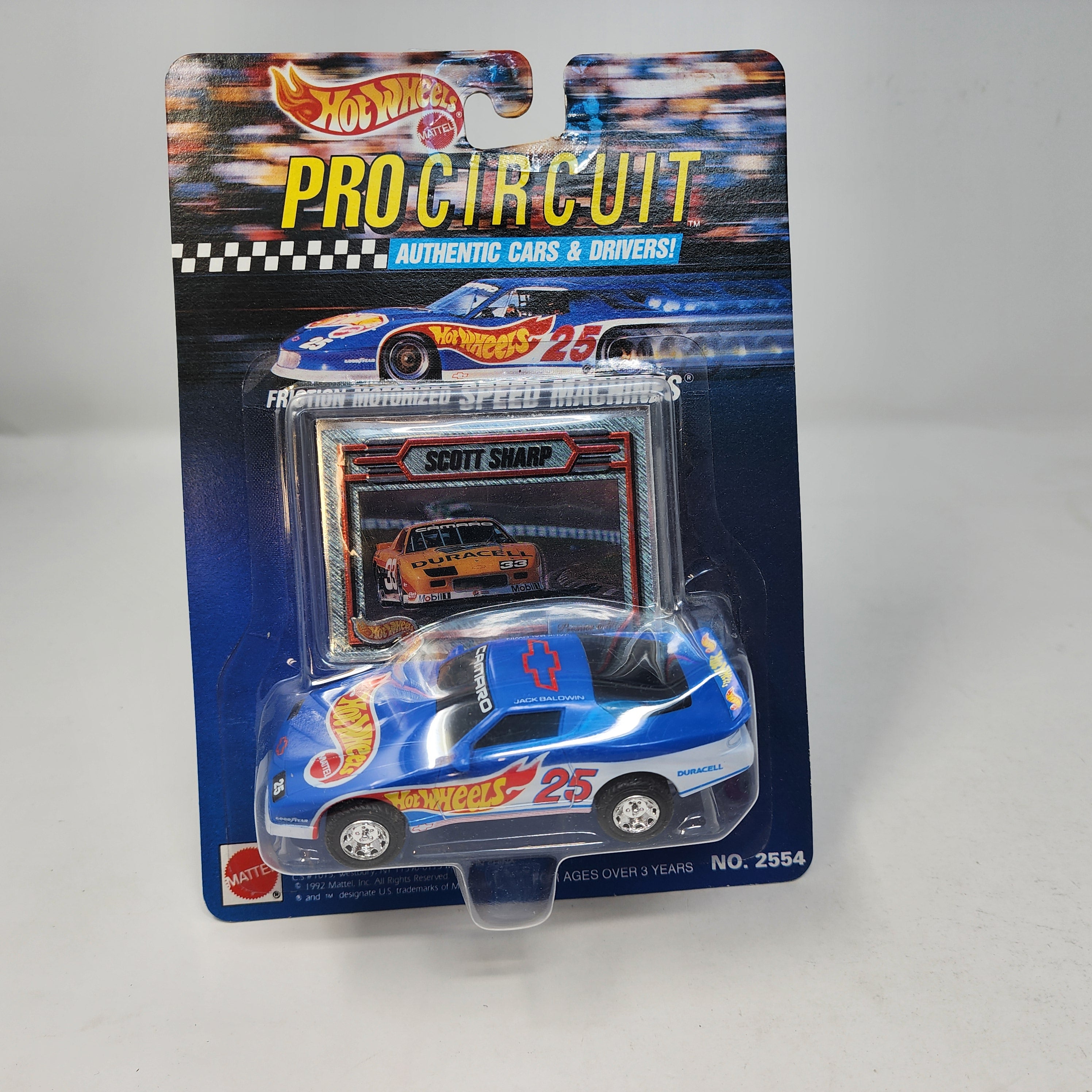 Chevy Camaro Scott Sharp No. 2554 * Hot Wheels Pro Circuit、mySite、hgirdovlk