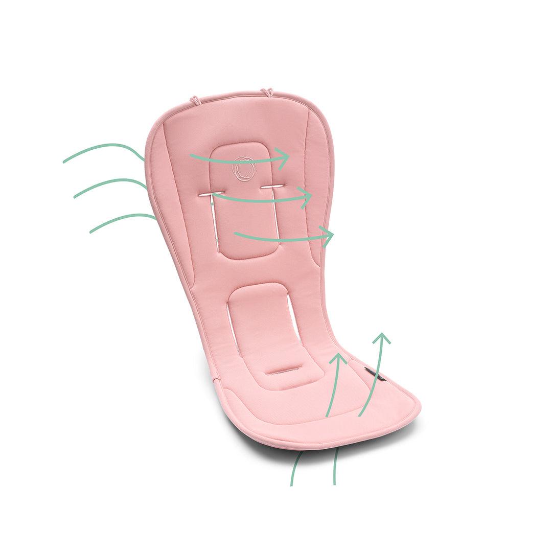  Bugaboo Dual Comfort Seat Liner - Morning Pink、mySite、merchandisen