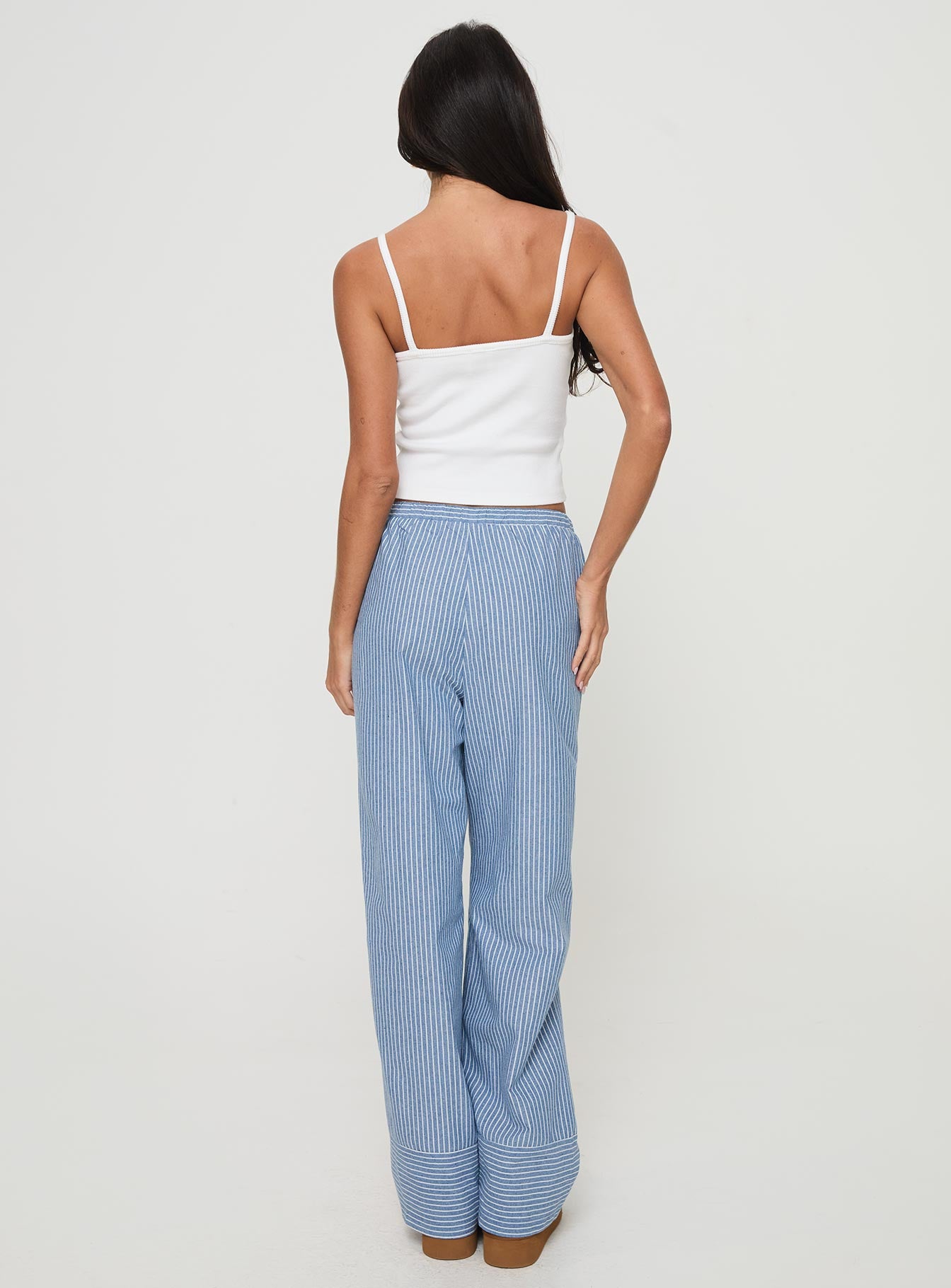 Veridian Pants Blue Stripe、mySite、solidvoid