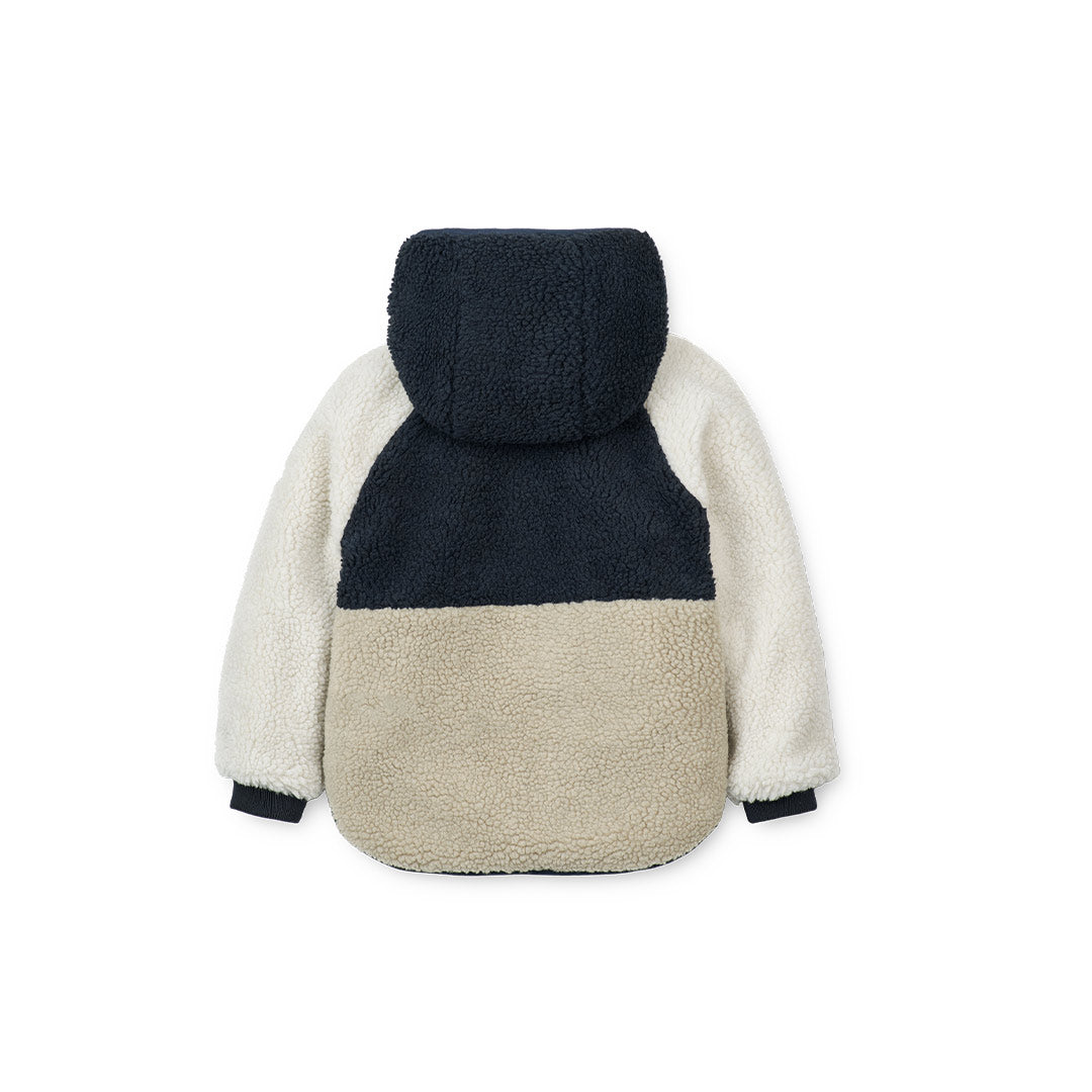  Liewood Jackson Reversible Jacket - Whale Blue Multi Mix、mySite、merchandisen