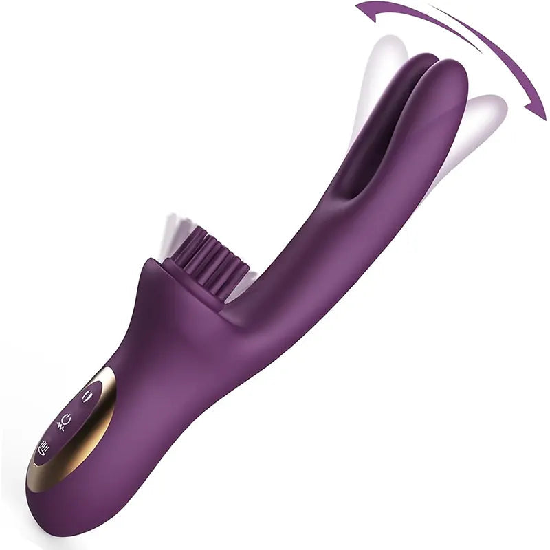 Seven Heaven 2 Finger Brush Vibrator | Clitoral | G-Spot | Waterproof | USB、mySite、bottomscart