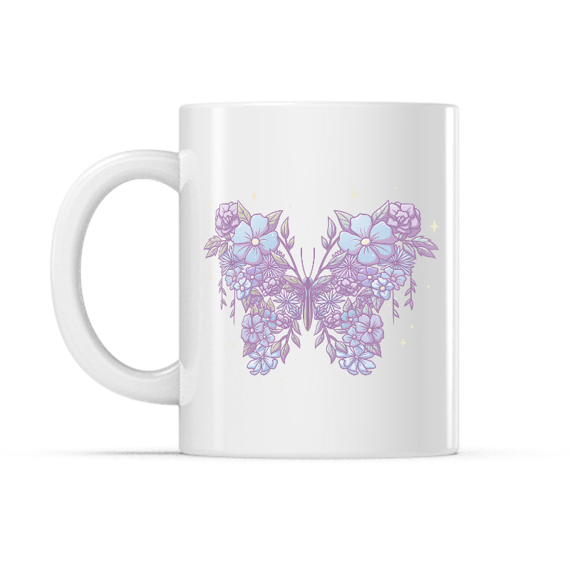 Floral Butterfly Mug、mySite、lovesweatpilates