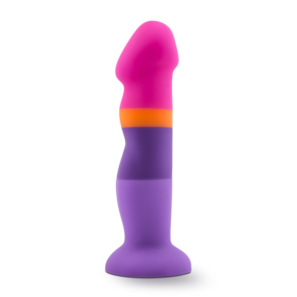 Avant By Blush® | Summer Fling D3: Artisan 8 Inch Curved G-Spot Dildo with Suction Cup Base - Elegantly Made with Smooth Ultrasilk® Purio™ Silicone、mySite、bottomscart