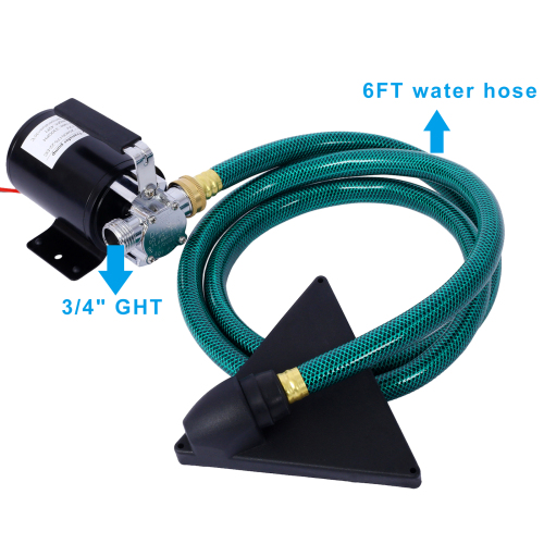 Water Transfer Pump, 115V 330 Gallon Per Hour - Portable Electric Utility Pump with 6' Water Hose Kit - To Remove Water From Garden, Hot Tub, Rain Barrel, Pool, Ponds, Aquariums, and More、、eastwooduniform