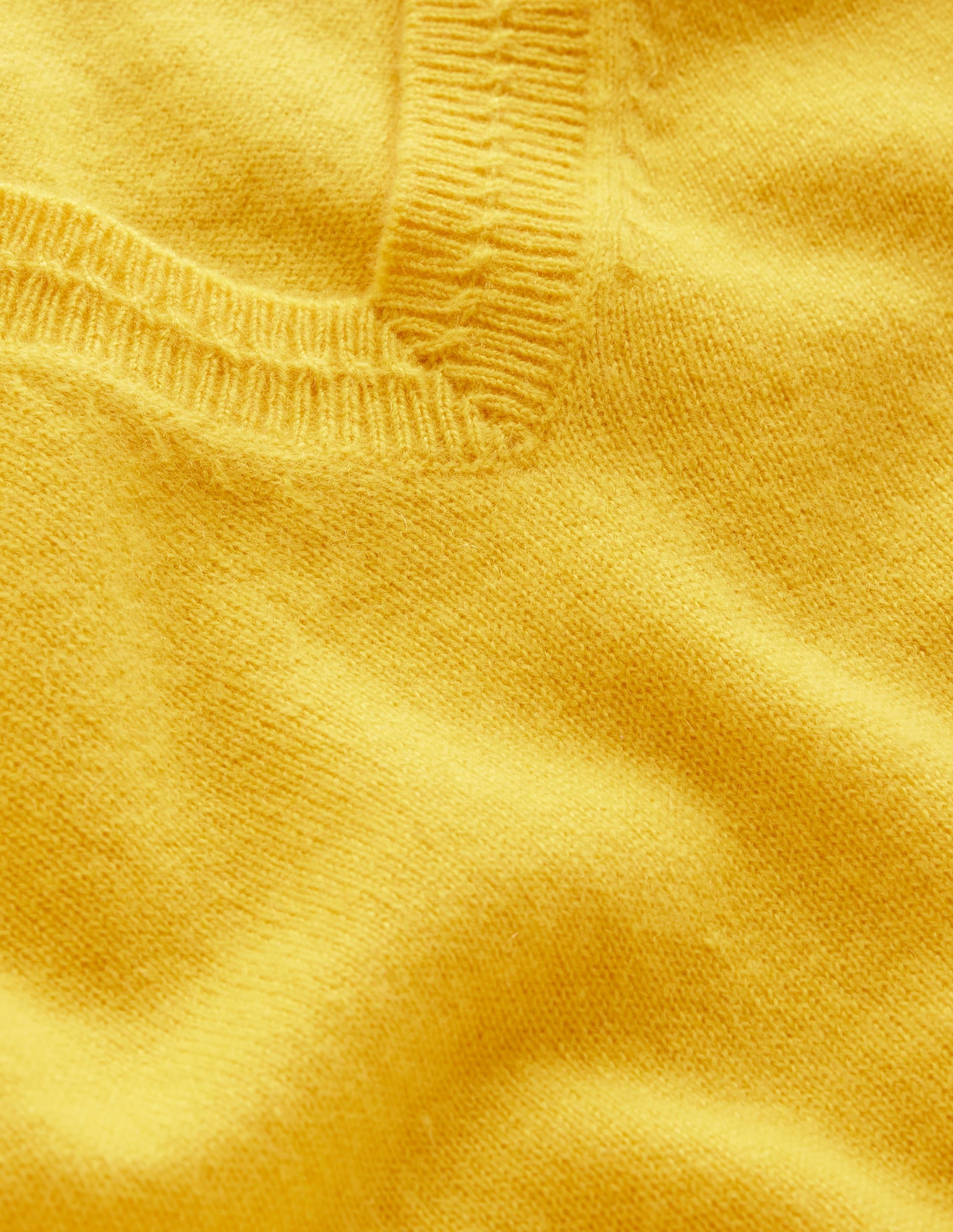  Eva Cashmere V-Neck Jumper-Pineapple Yellow、mySite、ashleygrahame