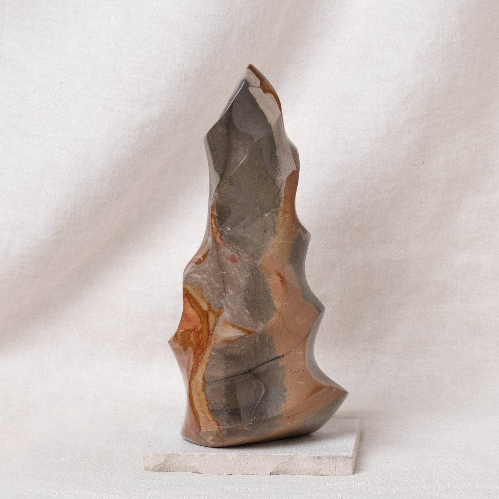 Polychrome (Desert Magic) Jasper Freeform Flame Crystals、mySite、hinf8tx79