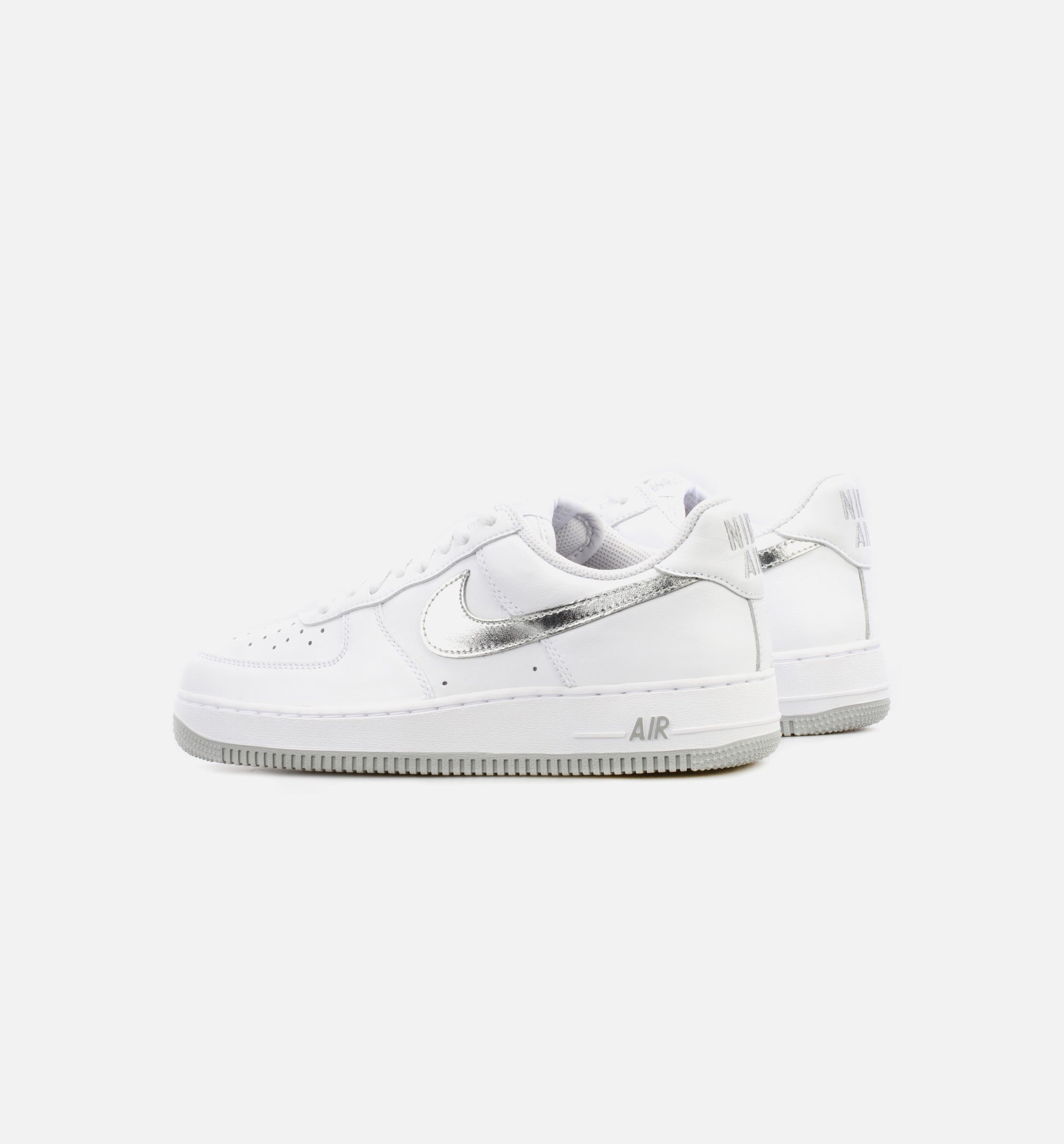 Air Force 1 Low Silver Swoosh Mens Lifestyle Shoe - White、mySite、dreamappss