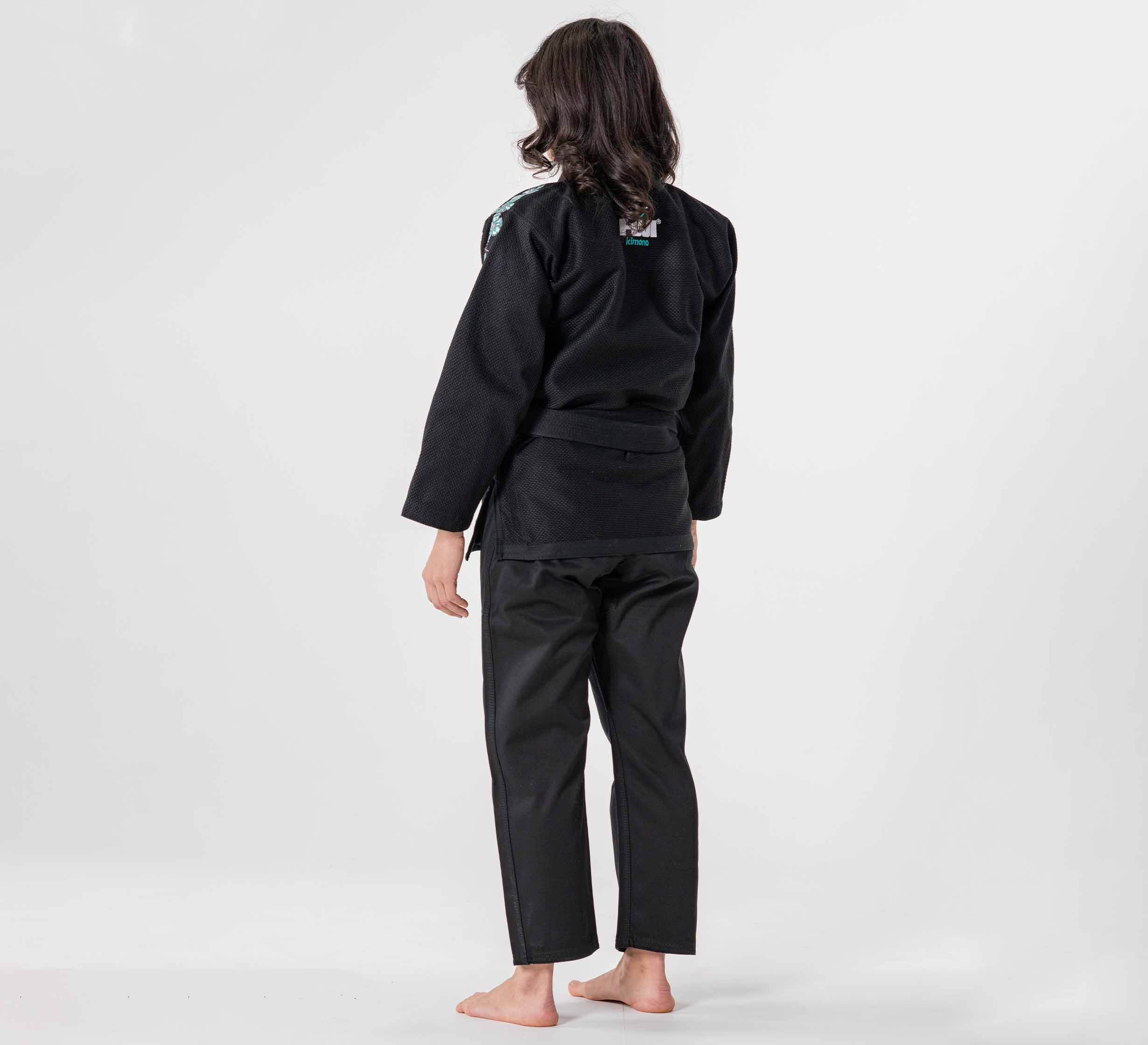 Womens All Around Blossom BJJ Gi Black、mySite、gigharbornorthrealestate
