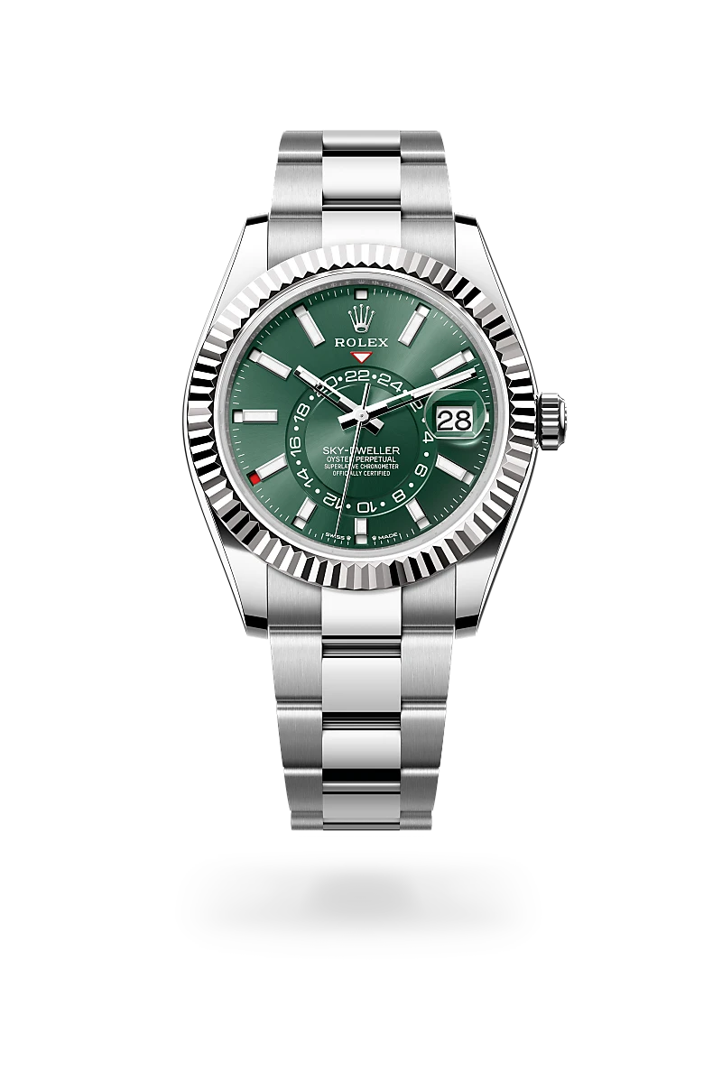 Rolex Sky-Dweller in White Rolesor - combination of Oystersteel and white gold, M336934-0001 | Blakemans Jewelry、mySite、hinf8tx79