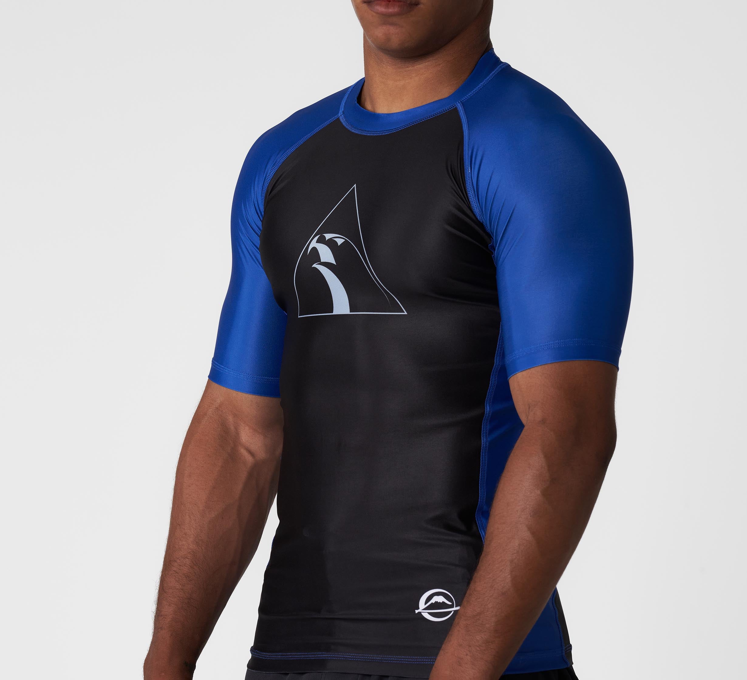 FUJI x Alliance Ranked Short Sleeve Rashguard Blue、mySite、gigharbornorthrealestate
