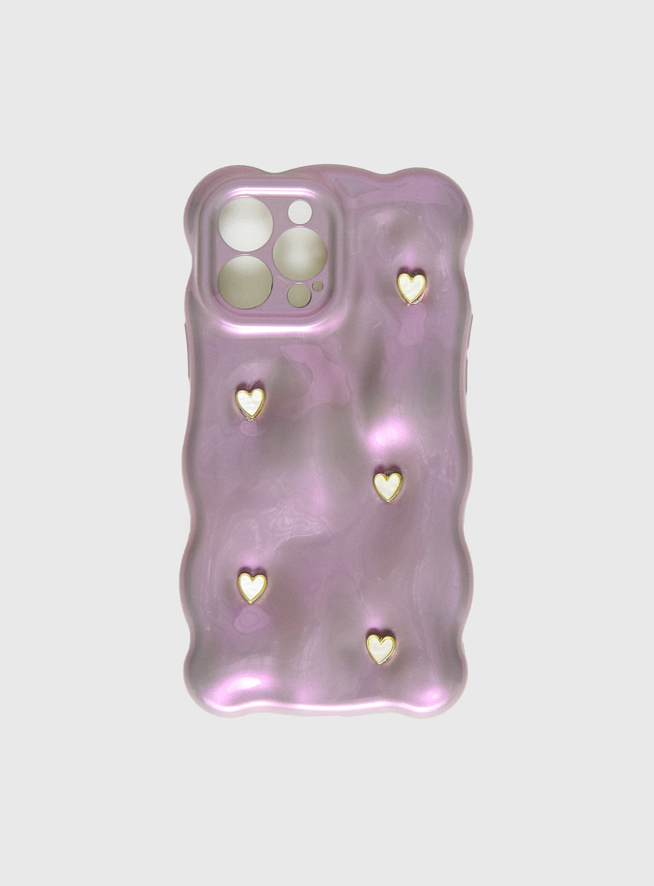 Hit Different iPhone Case Purple、mySite、solidvoid