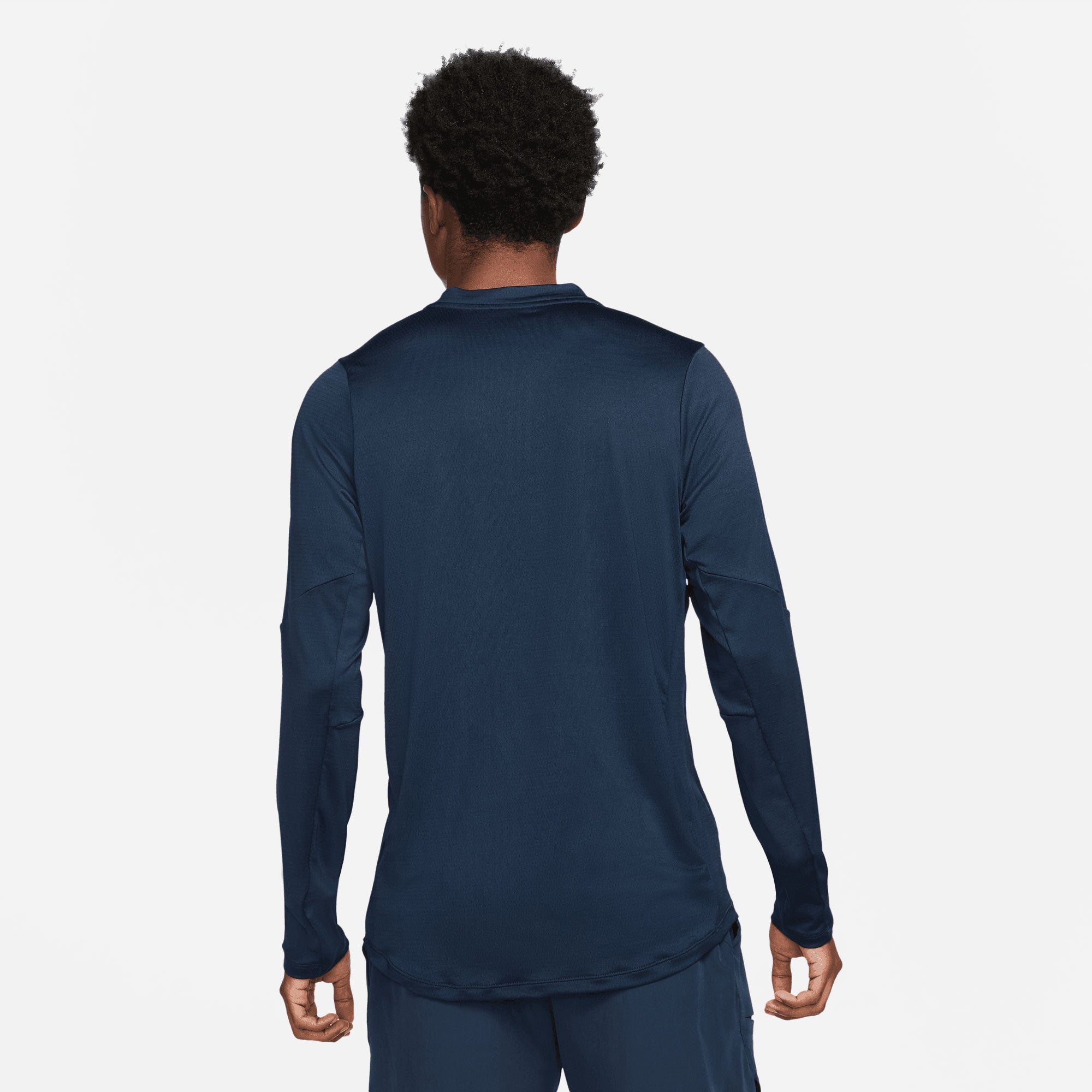 NikeCourt Dri-FIT Advantage Men's Long-Sleeve Half-Zip Tennis Shirt