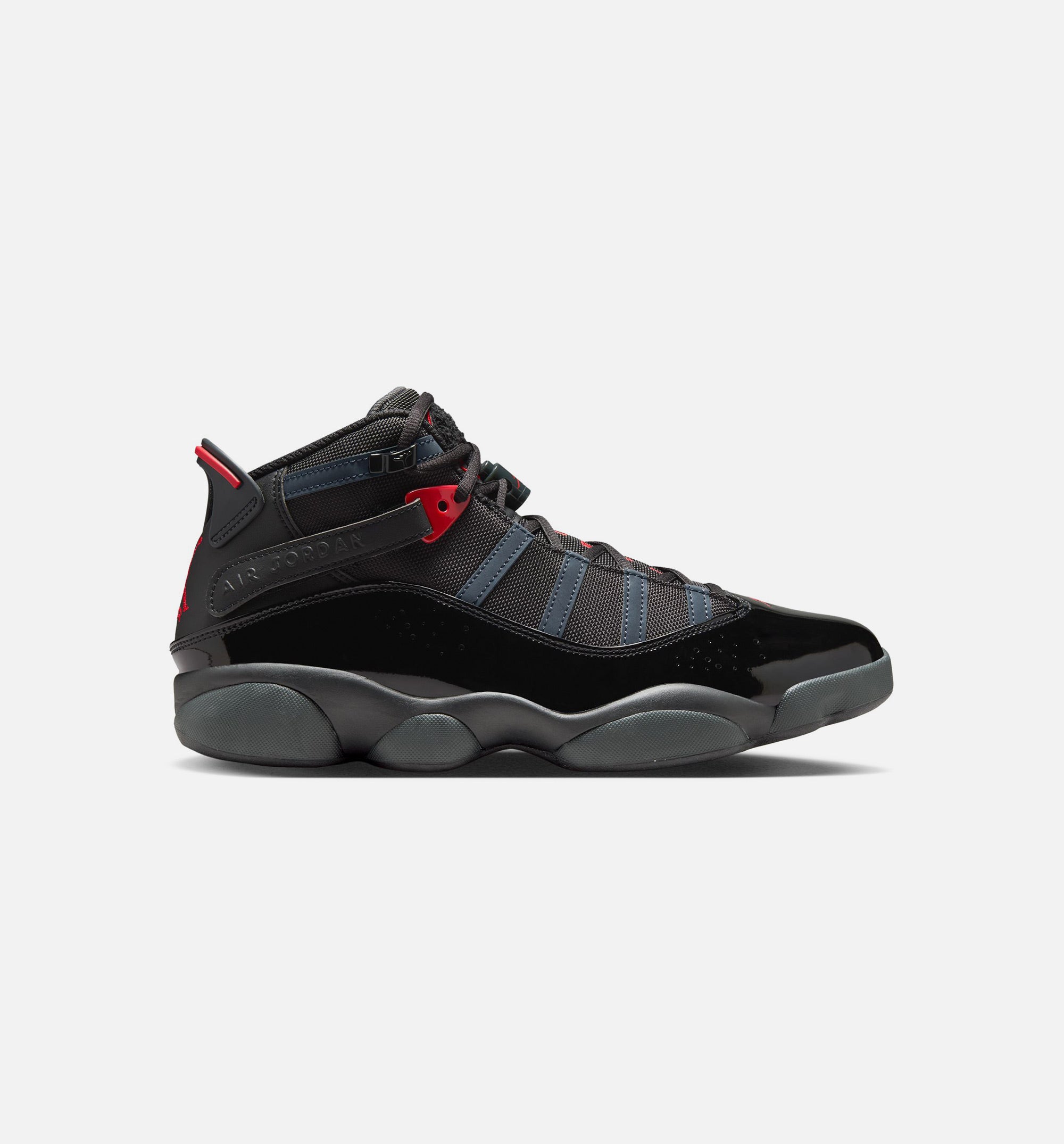 Air Jordan 6 Rings Mens Lifestyle Shoe - Black/Fire Red、mySite、dreamappss